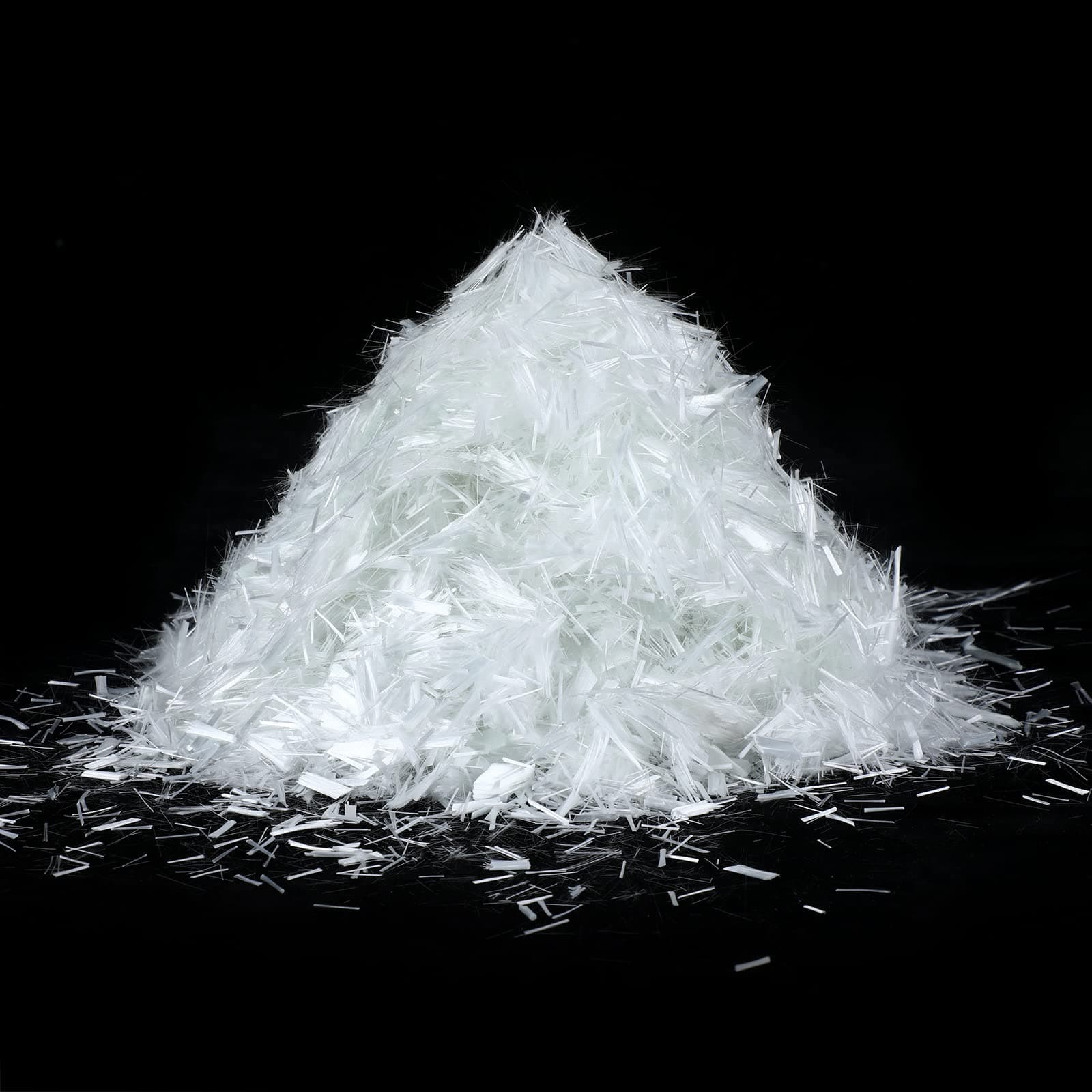 10 Lb 3/4'' (19 mm) Fiberglass for Concrete Cement Mortar Mix, Reinforcement Anti Seepage Anti Cracking White Fibers Fiberglass for Concrete Building Walls Garden Floor