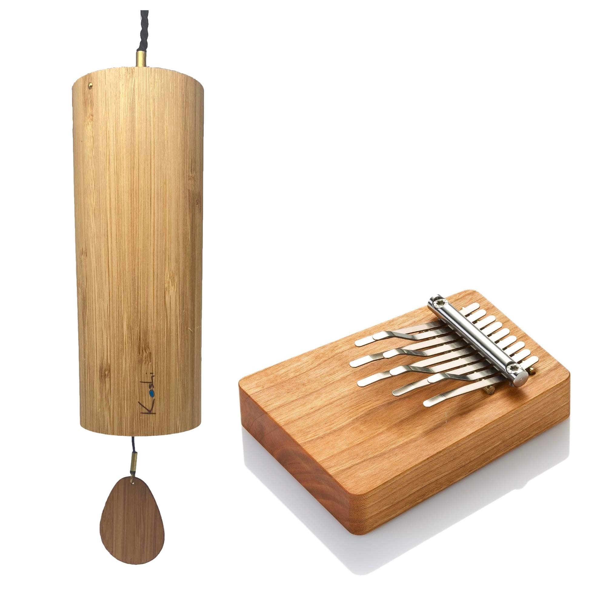 and Kalimba in Aqua tuning