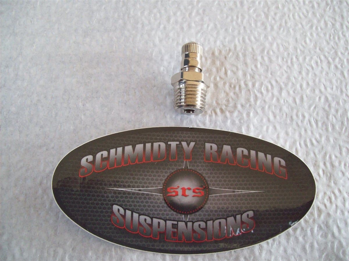 Nitrogen Reservoir Schrader Valve - 1/4-18 NPT-HP/T