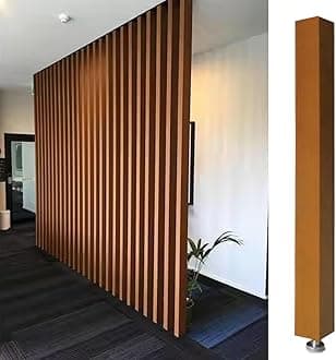 Room Divider Modern DIY Room Divider for Privacy Screen/Doorway/Studio Apartment, Square Wall Partition Floor to Ceiling Design, Easy to Install & Remove (Color : 1pc Height, Size : 120cm/47.2in/3