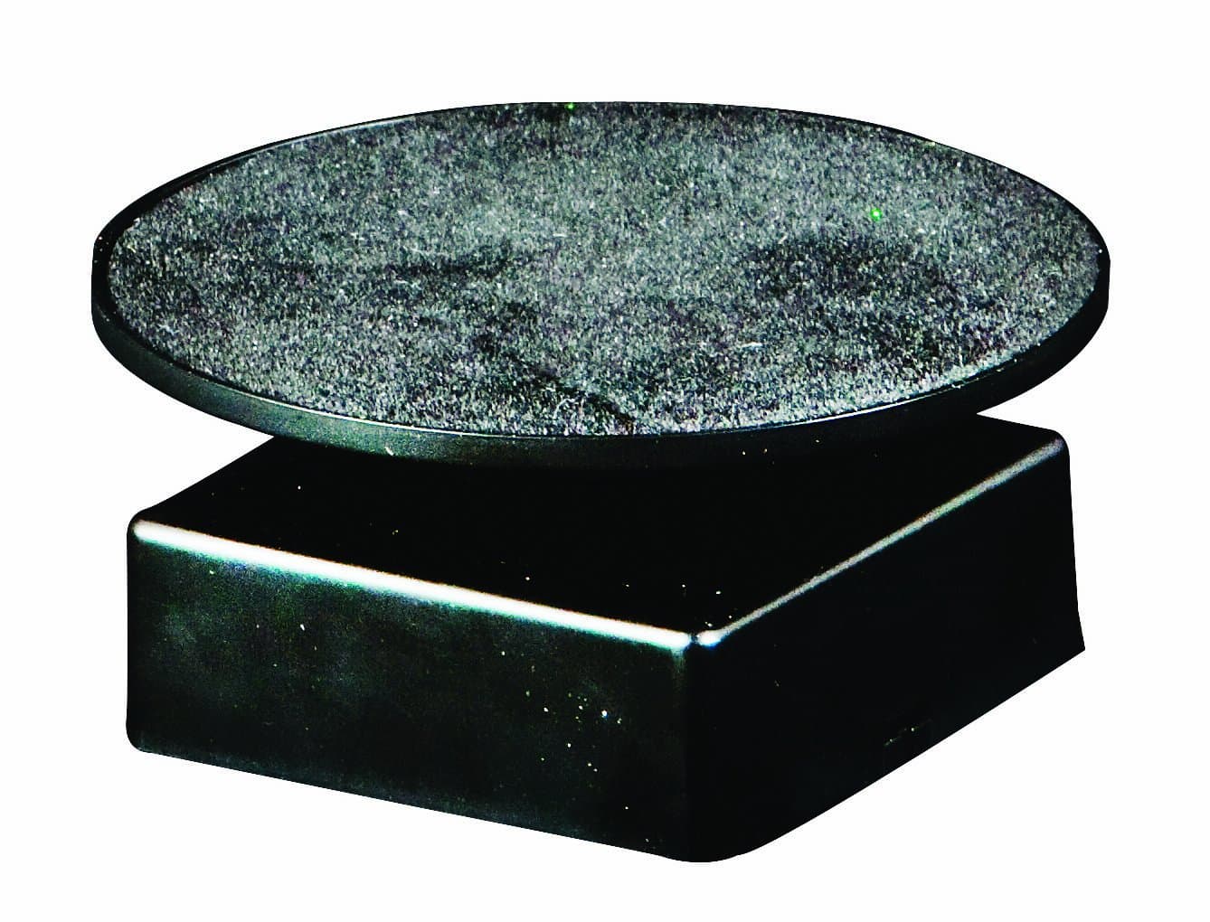 Roman Lights Battery-Operated Rotating Display, Black