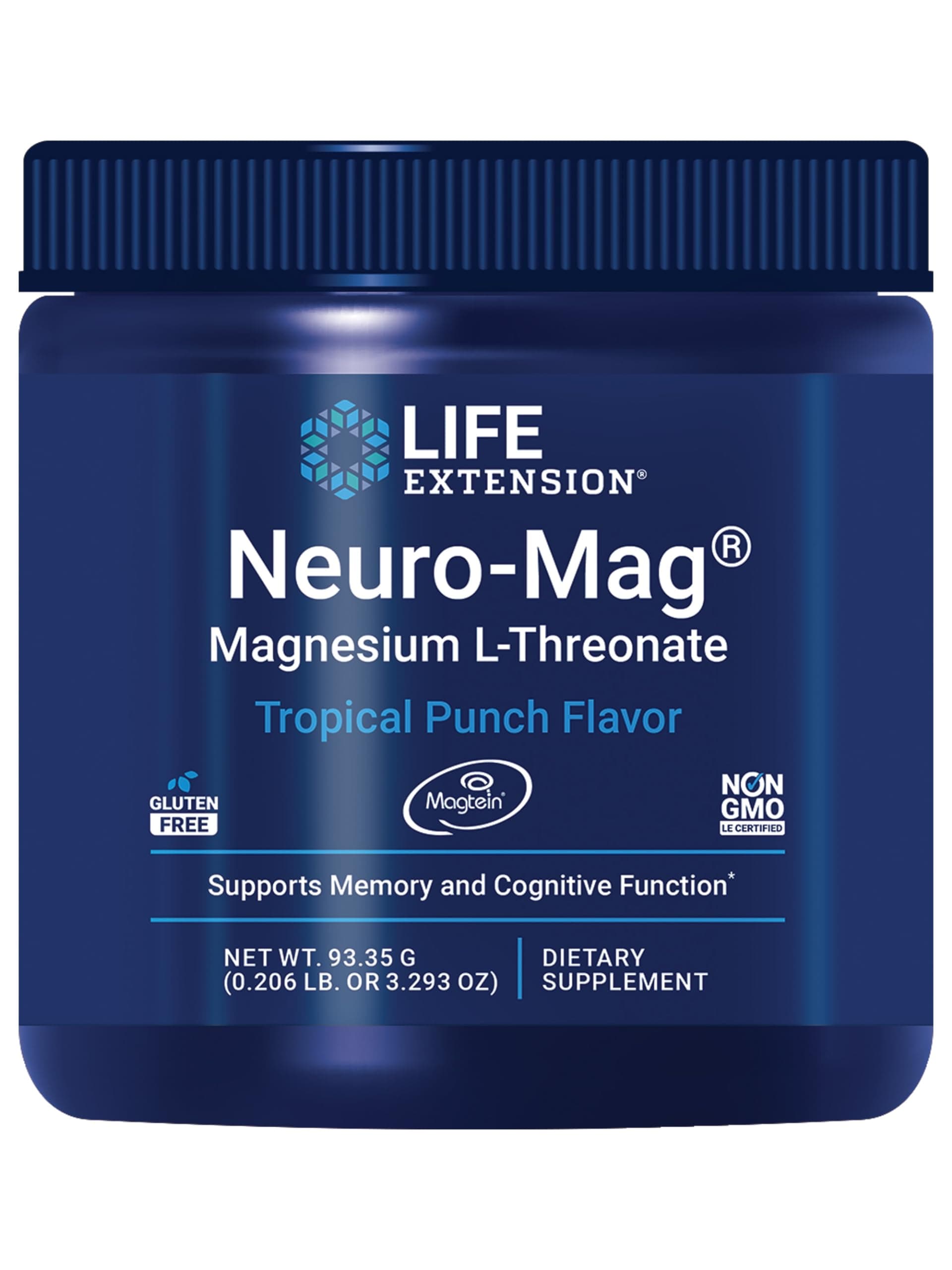 Neuro-Mag Magnesium Threonate, Tropical Punch, 3.293 Ounce