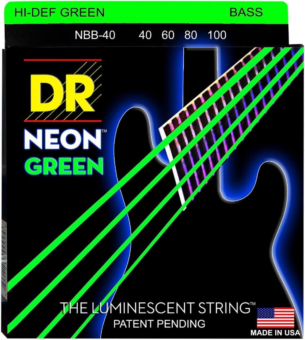 HI-DEF NEON Bass Guitar Strings (NGB-40)