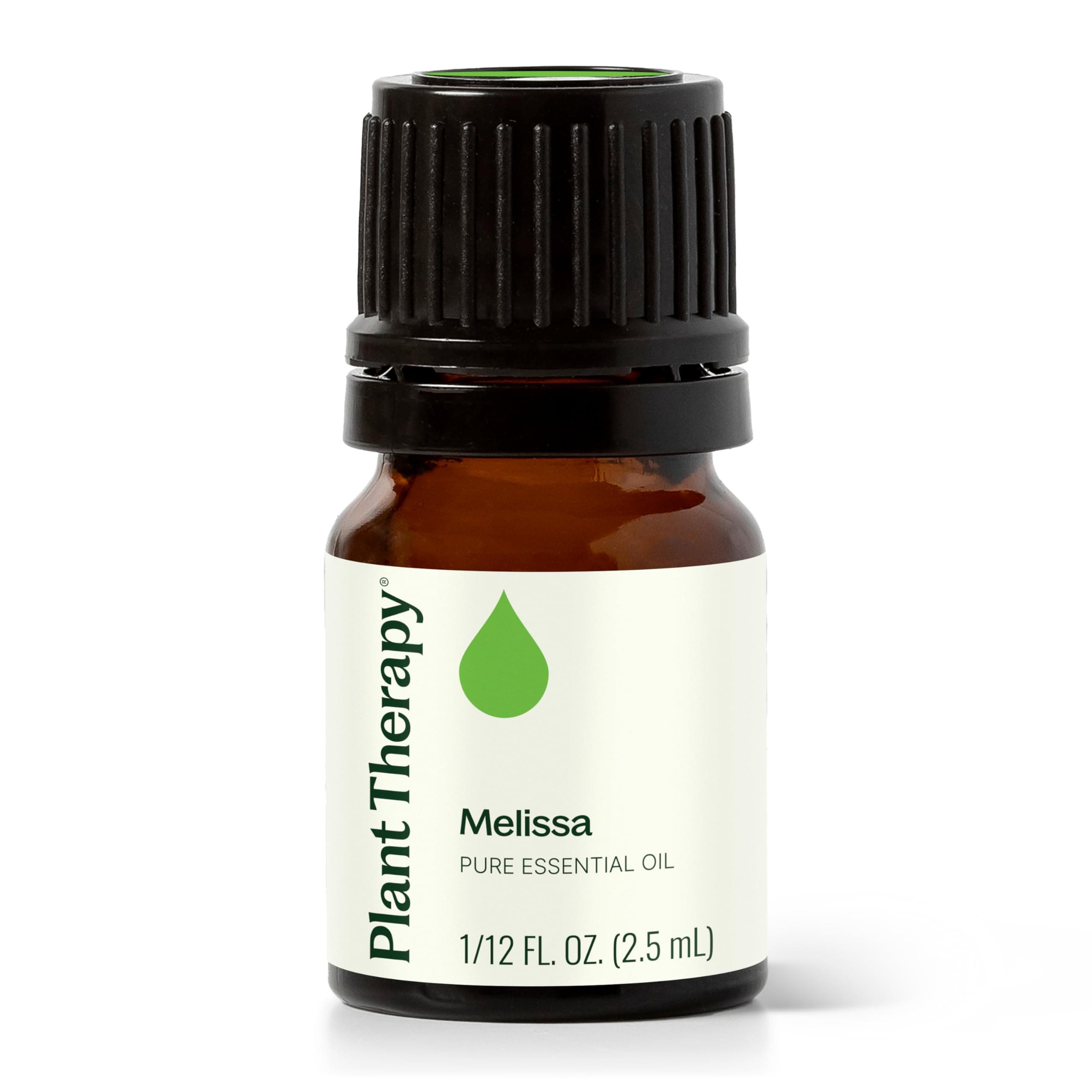 Plant Therapy Melissa Essential Oil 2.5 mL (1/12 oz) 100% Pure, Undiluted Essential Oil, Encourages Healthy, Radiant-Looking Skin
