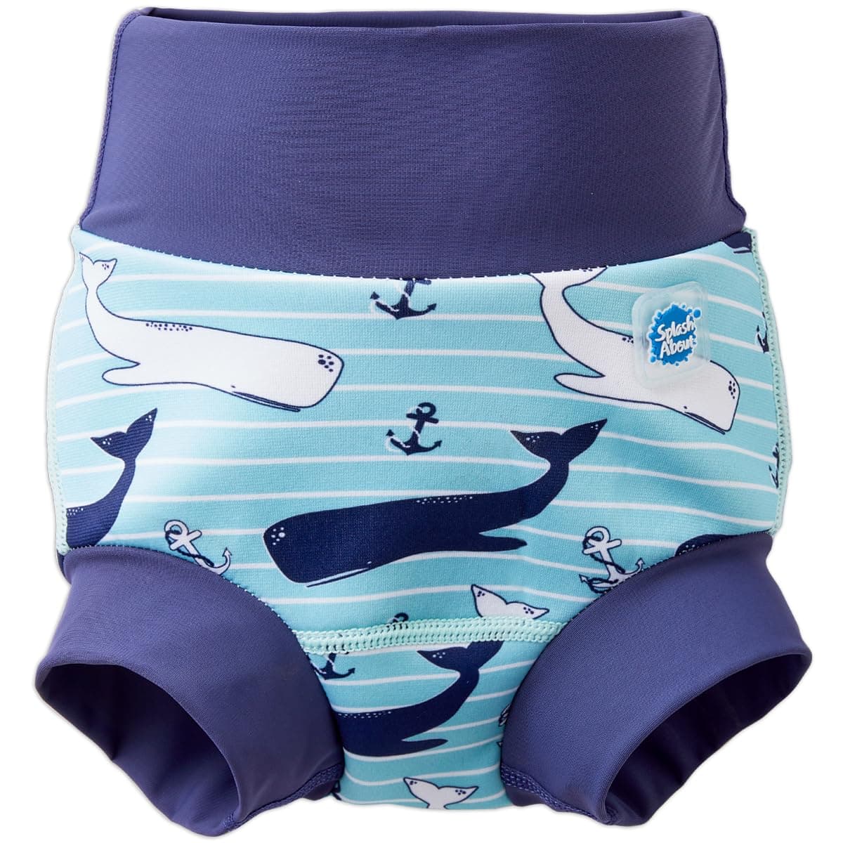 Splash About Kids Improved Happy Nappy, Vintage Moby, 6-12 Months