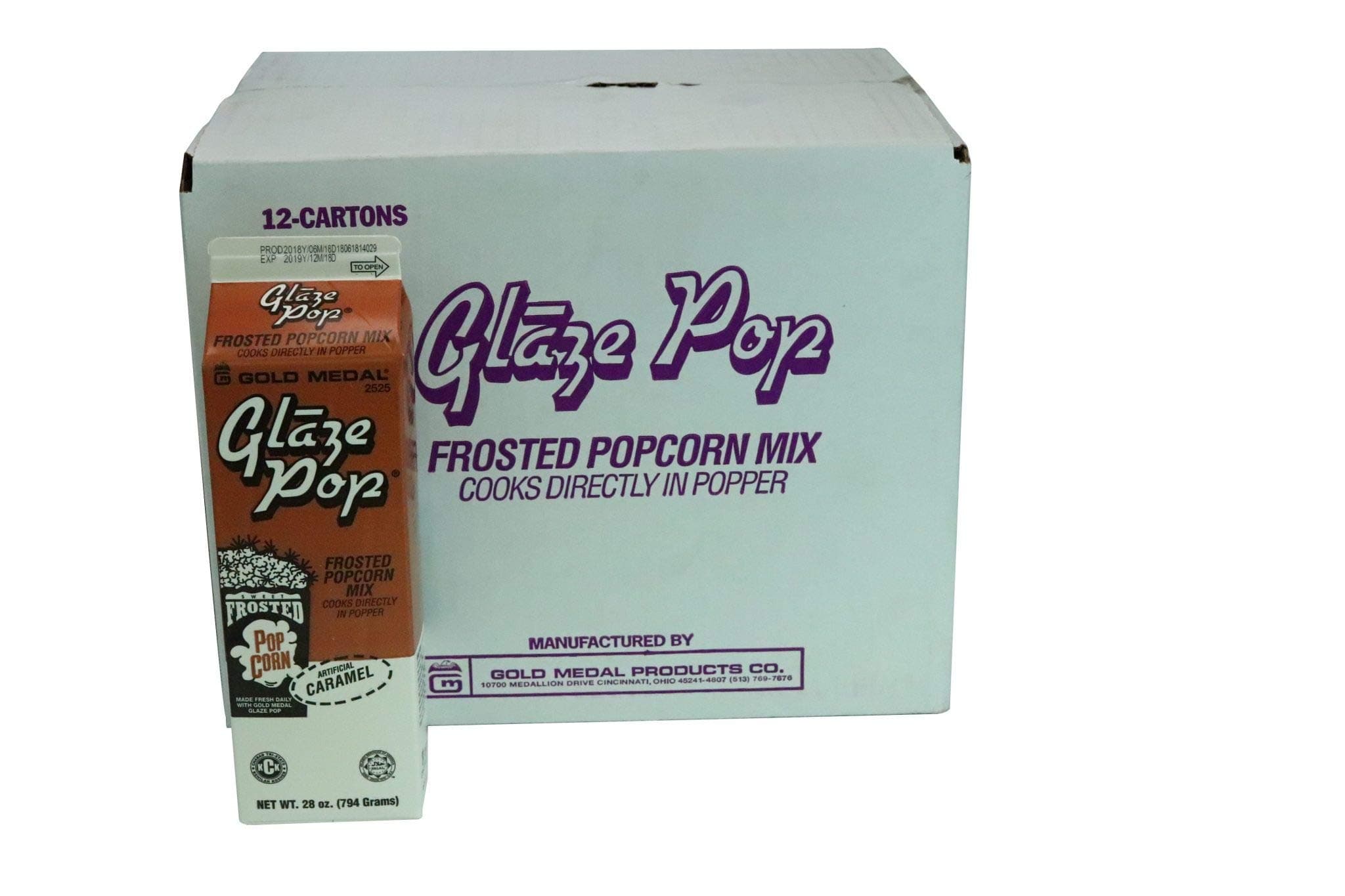 Beach City Wholesalers Glaze Pop - Caramel - 28 oz (12 count)