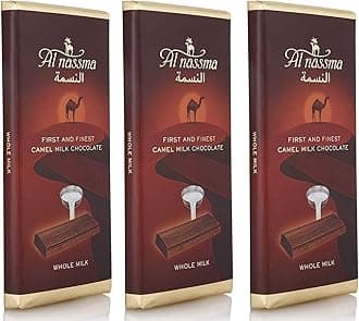 Al Nassma Camel Milk Chocolate - 3 Pack
