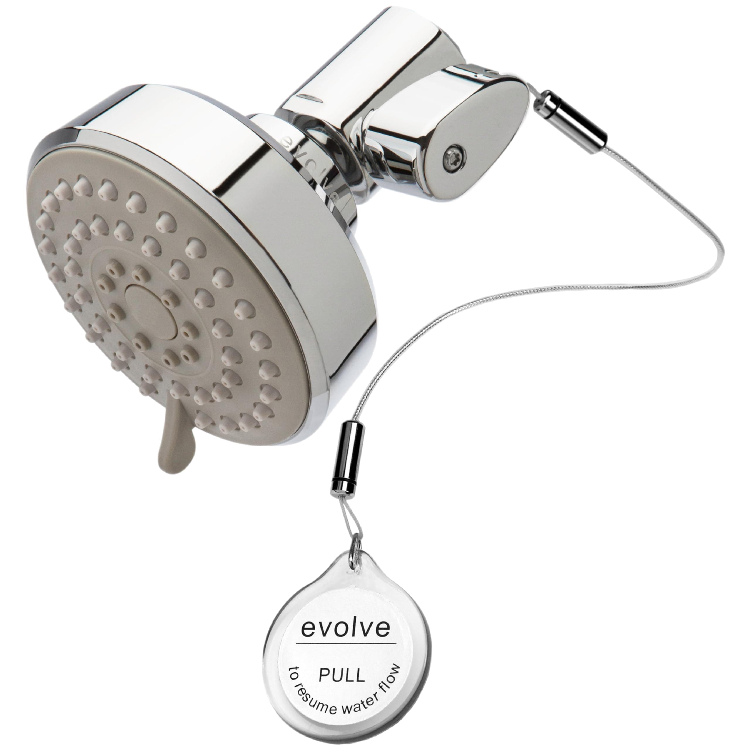 Evolve Multifunction Shower Head + ShowerStart TSV – Water and Energy Savings Without Sacrifice, Model: EV3021-CP150-SB