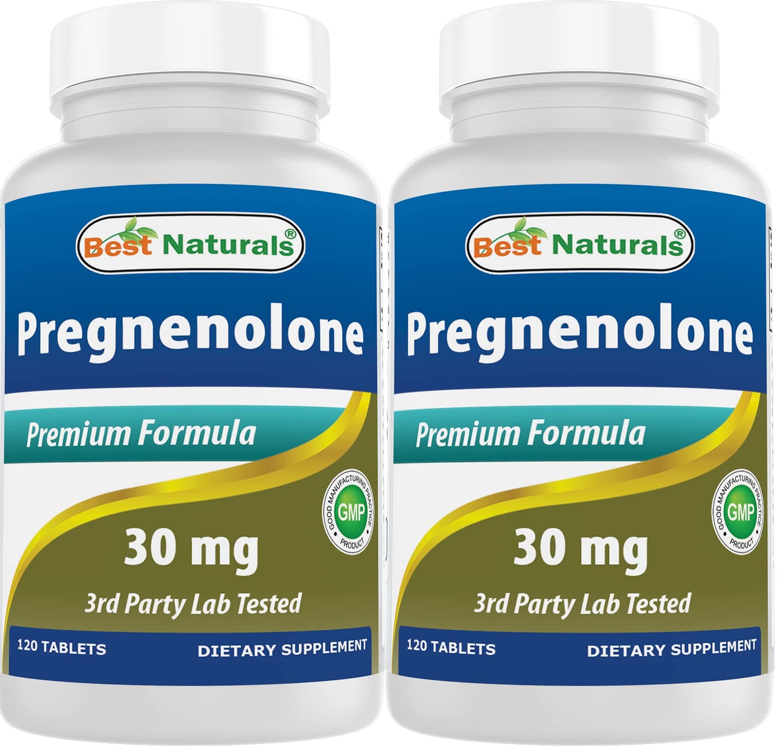 Best Naturals Pregnenolone 30 mg 120 Tablets (120 Count (Pack of 2))