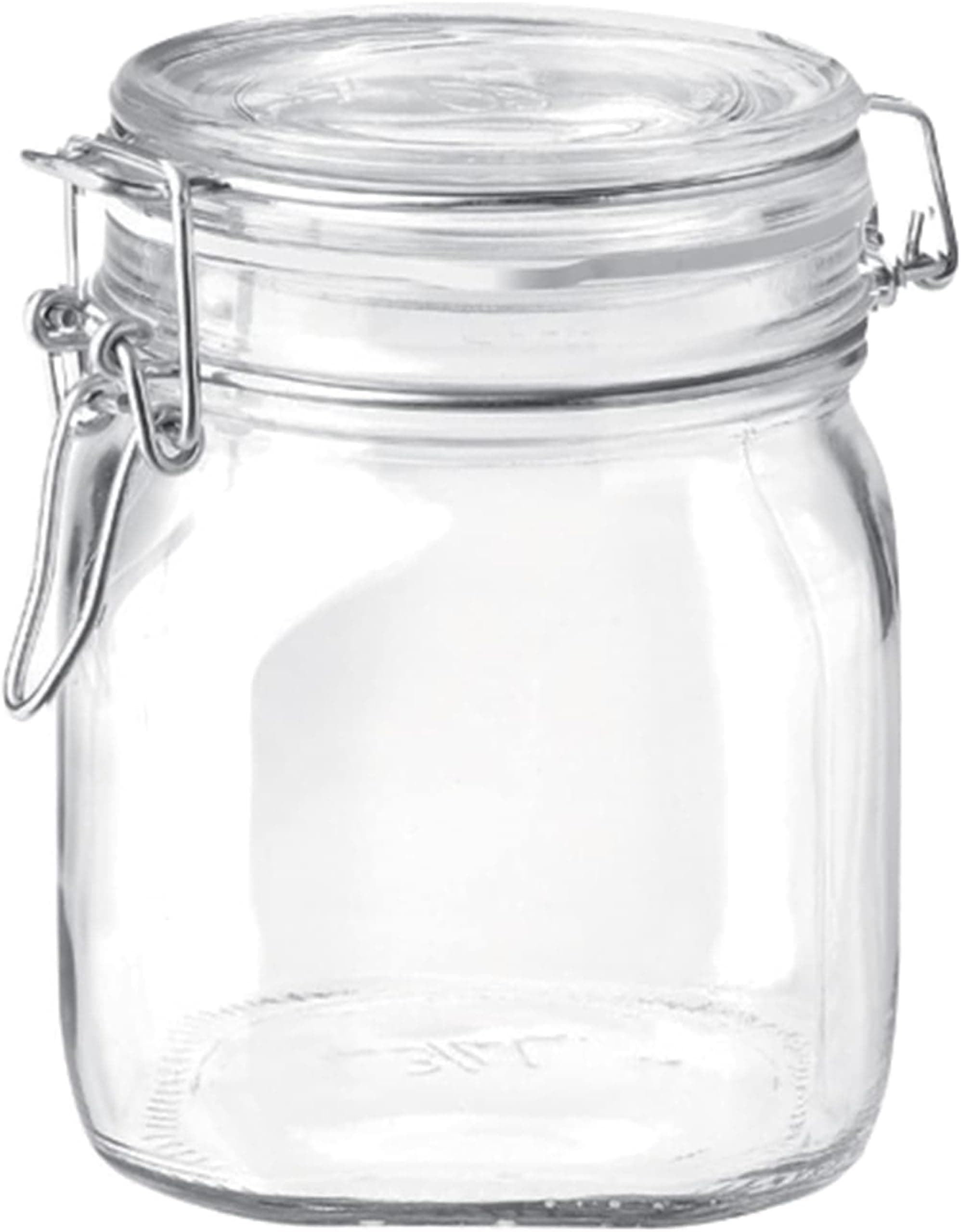 SYNCHKG009319 B0727PL21D Fido Glass Canning Jar Italian.75, Clear