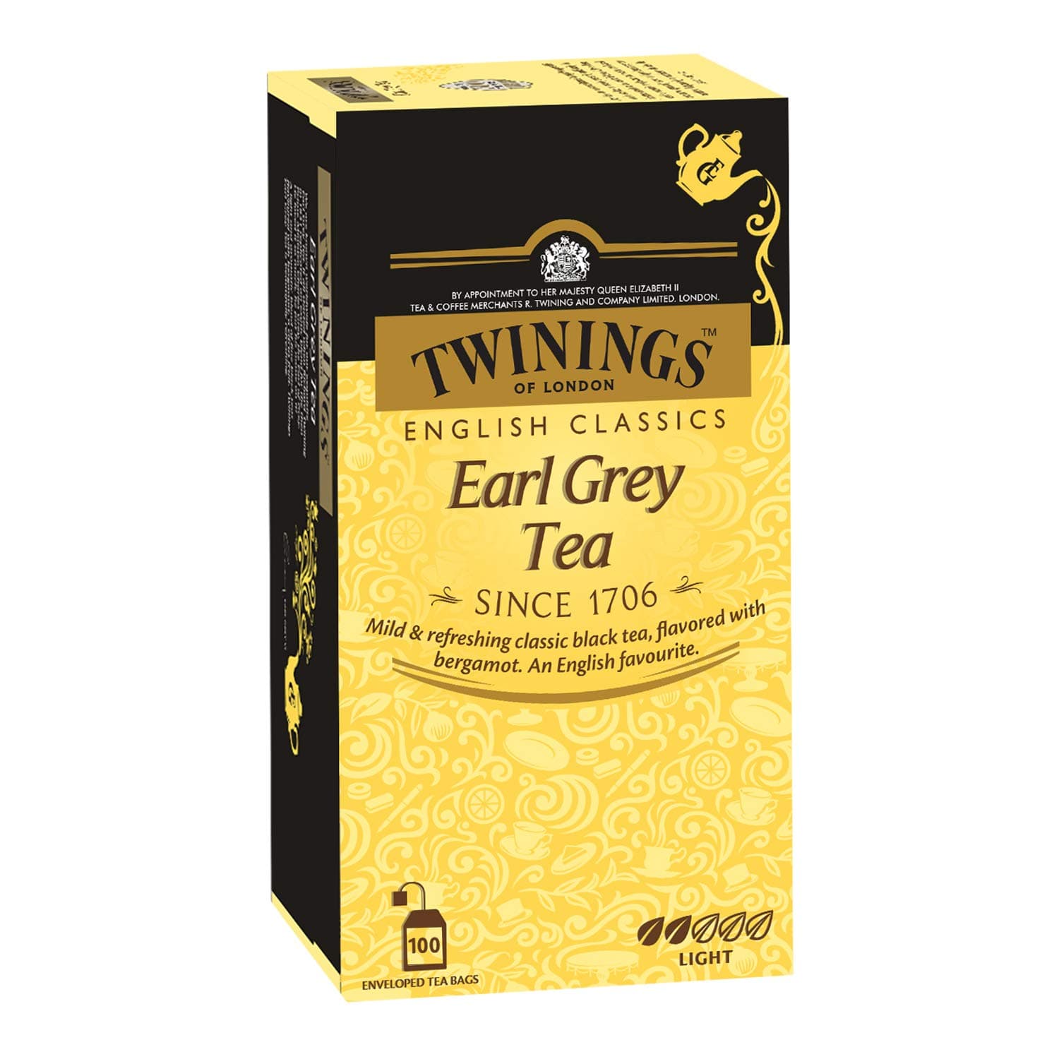 TwiningsEarl grey tag 100 stuks