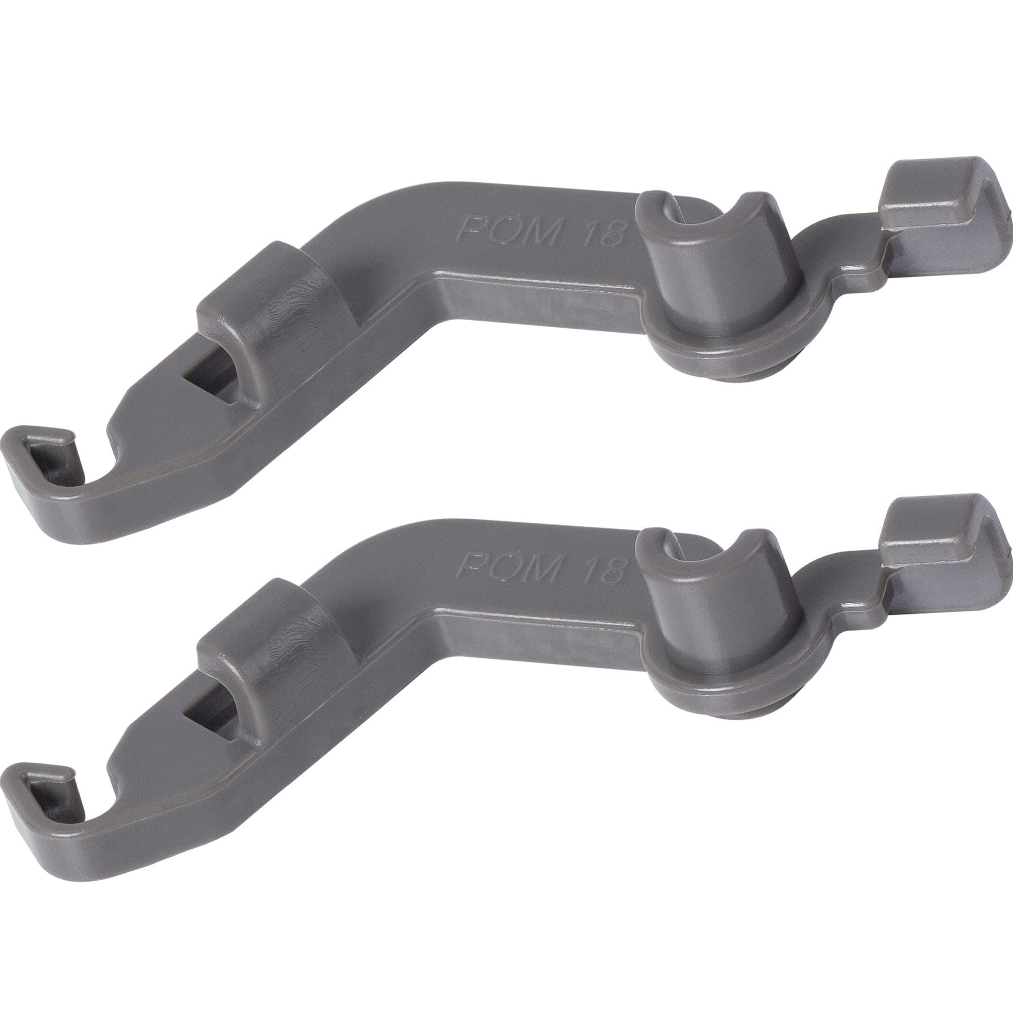 (2025 Update) W10082853 Dishwasher Tine Pivot Clip - Compatible for Whirlpool Kenmore KitchenAid Dishwashers - Replaces WPW10082853 PS11748190 PS1734891 1446946 - Pack of 2