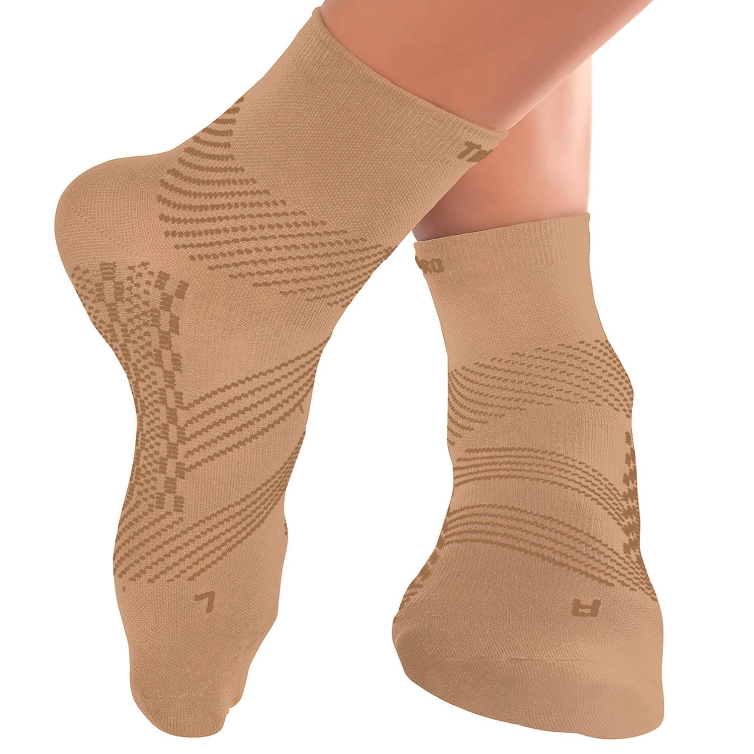 Plantar Fasciitis Socks - Ankle Compression Socks for Women & Men. Achilles Tendonitis Brace & Foot Arch Support