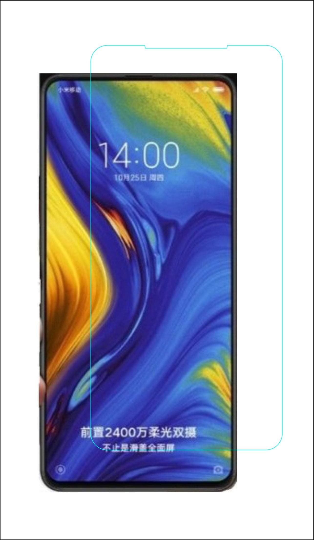 Dot9ti9™ Tempered Glass for TCL 10 Pro- 9H Hardness Tougned Full glue screen protector, Pack of 1 (It is Not A Glass)