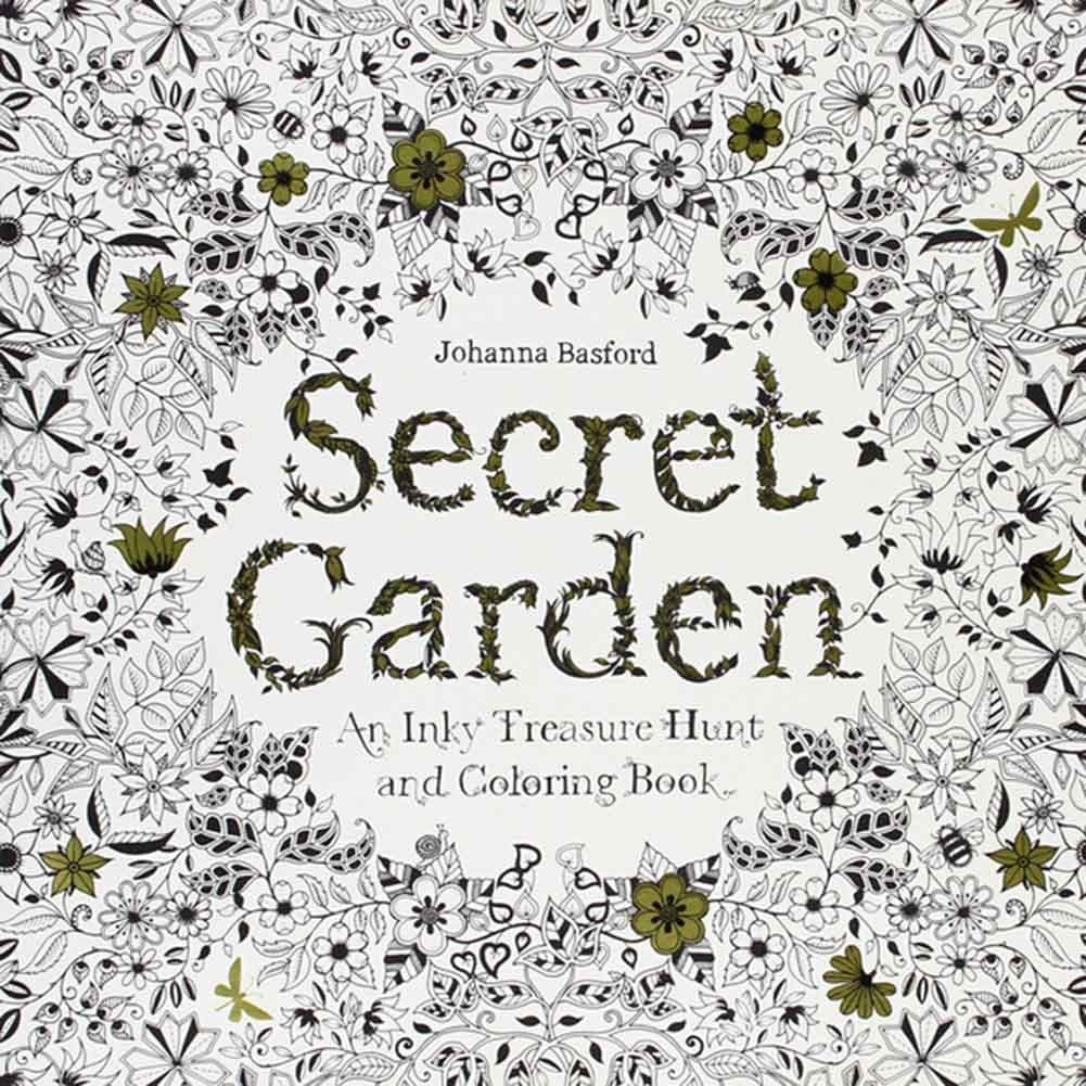 Takedream Secret Garden Artist's English Edition Coloring Book Owls Flowers Picture Album