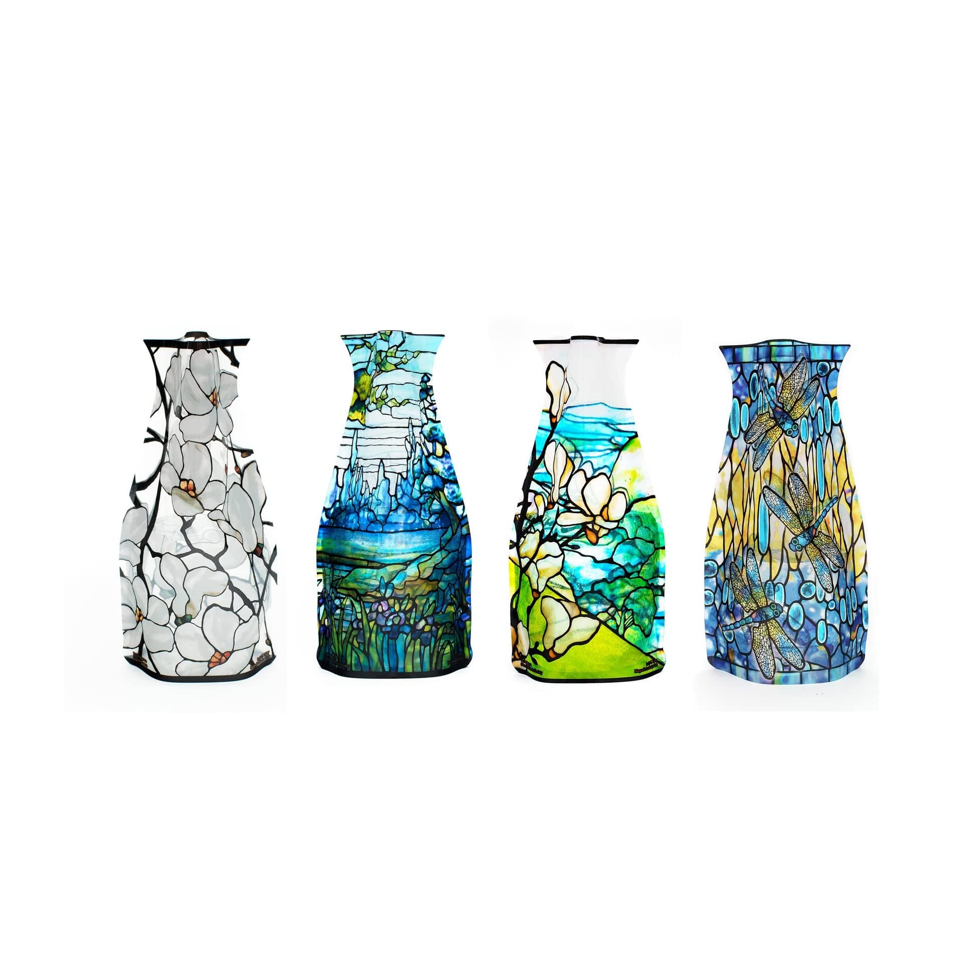 MODGY Myvaz Expandable Flower Vase - Tiffany 4pc Collection