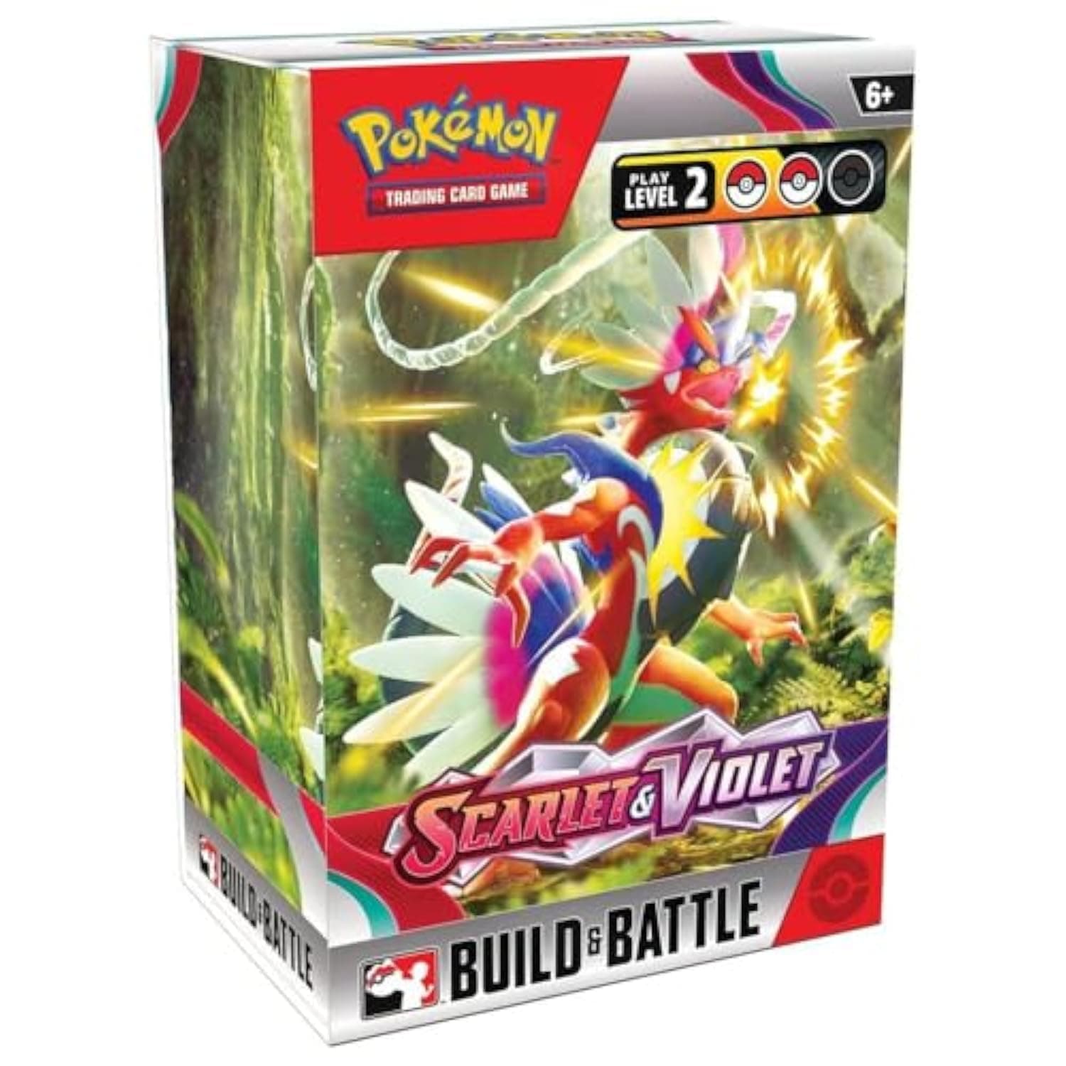 POKEMON TCG: SCARLET AND VIOLET BUILD AND BATTLE BOX (4 Packs & Promos)