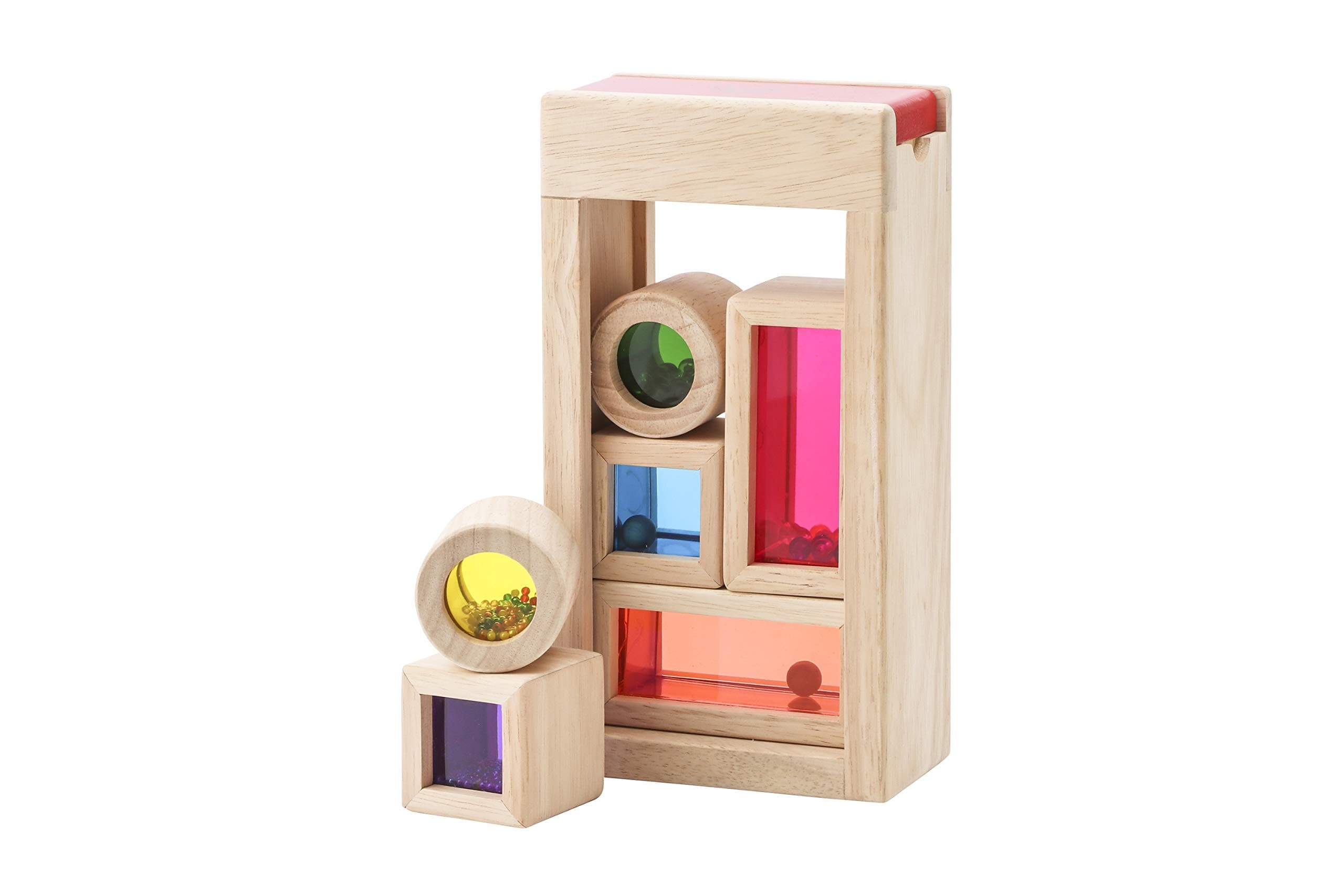 Wonderworld Wooden Rainbow Sound Blocks 1 piece