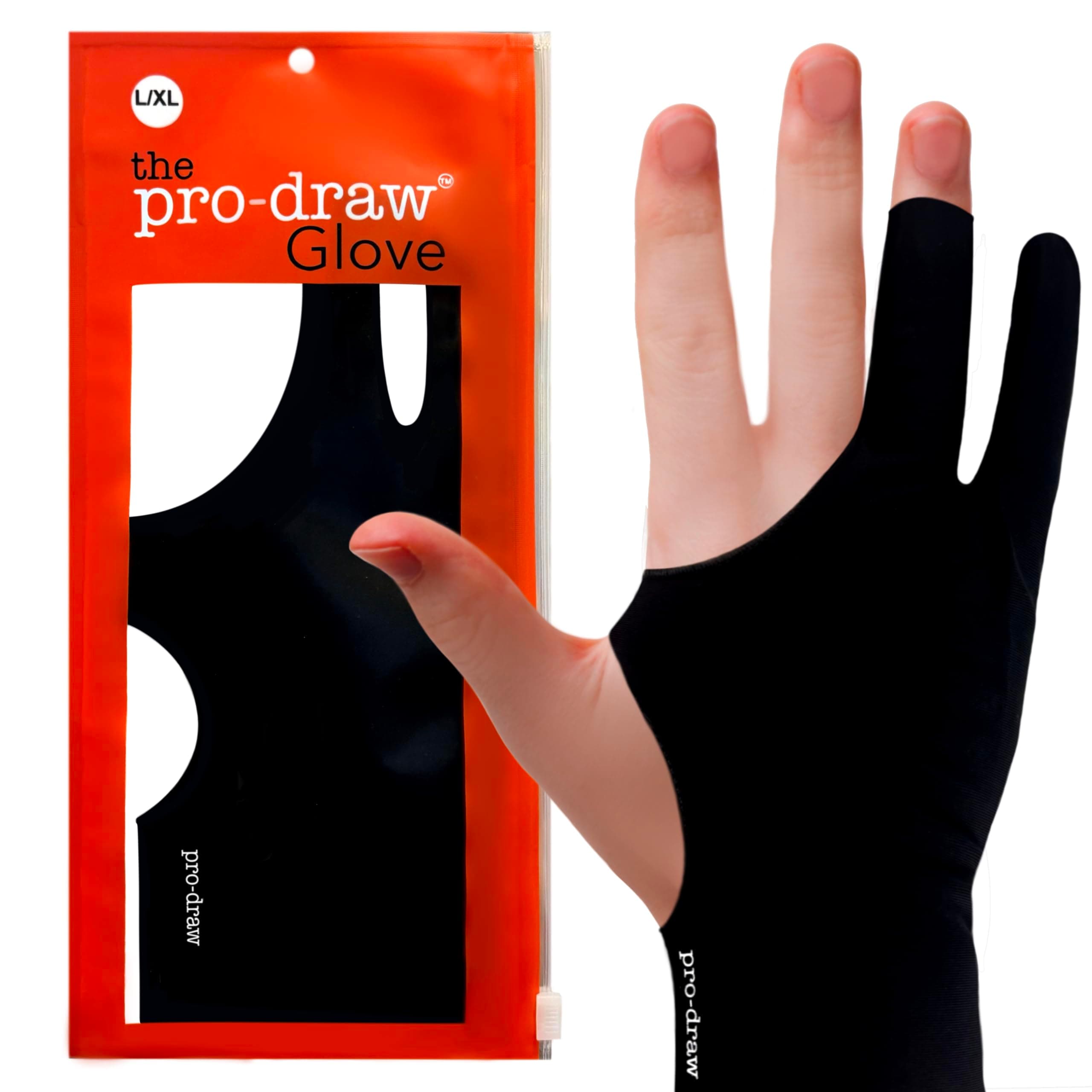 Artist Glove for iPad, Drawing Tablet, Sketching // Two & Three Finger Tap // Right or Left Hand