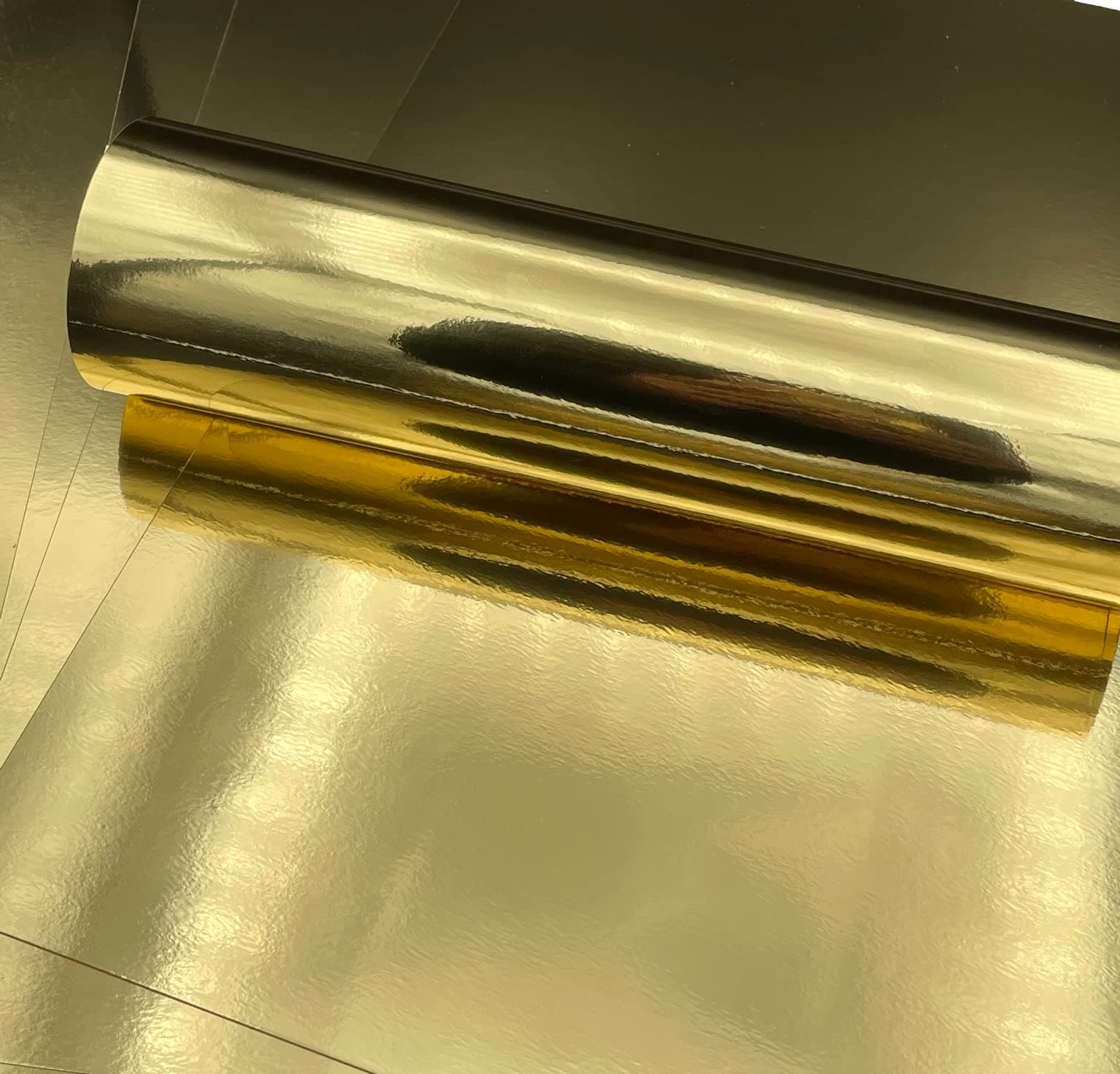 SyntegoA4 Premium Mirror Card Double Sided 280gsm / 103lbs Cover (Bright Gold)