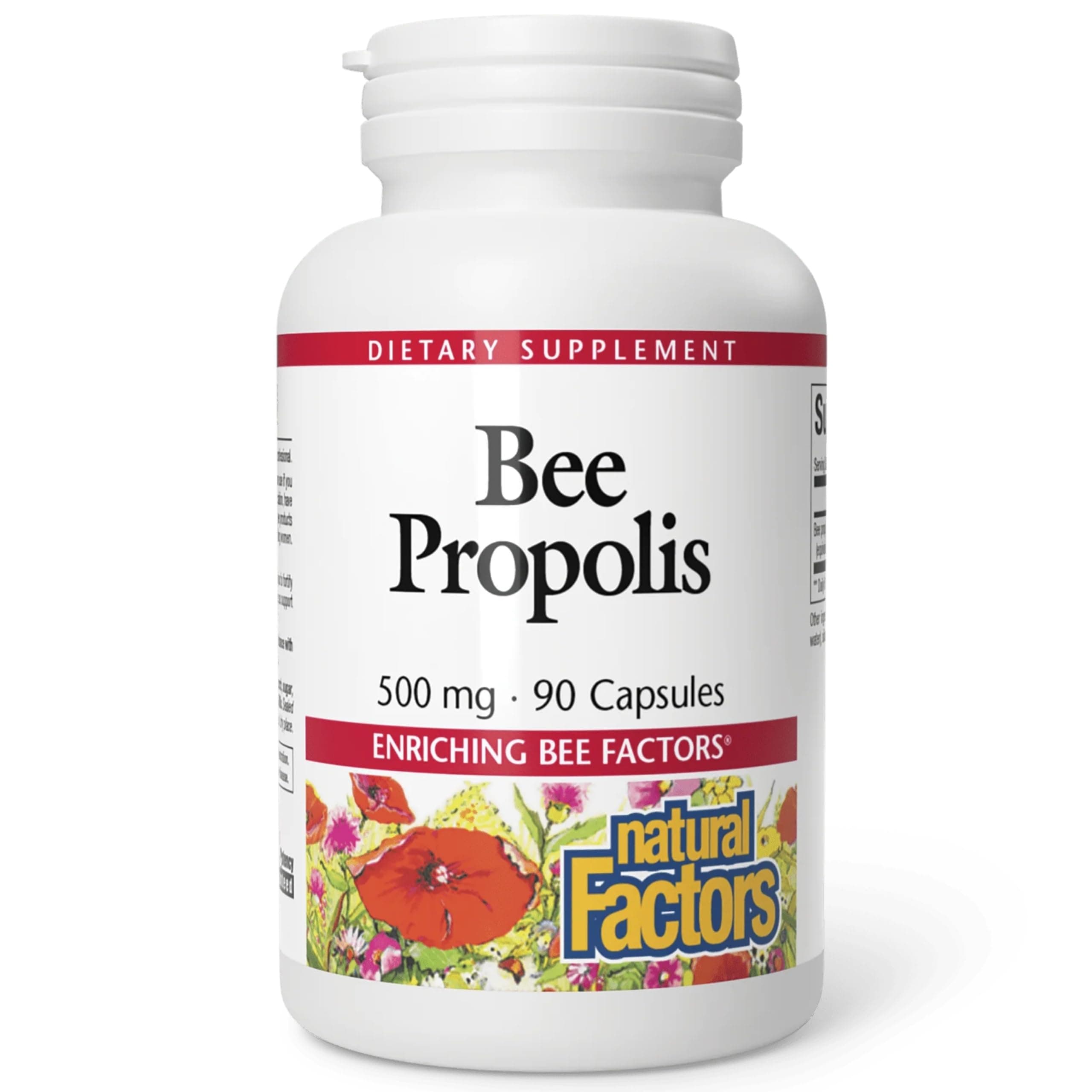 Bee Propolis Extract 500 mg, Supports a Healthy Immune System, 90 capsules (90 servings)