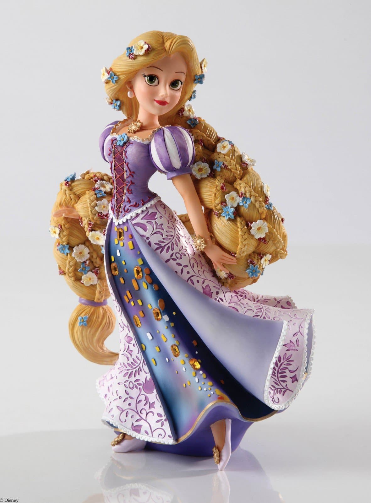 Stone Disney Showcase Rapunzel Couture de Force Princess Figurine (Multi_3.7 Inch X 5.5 Inch X 8 Inch)