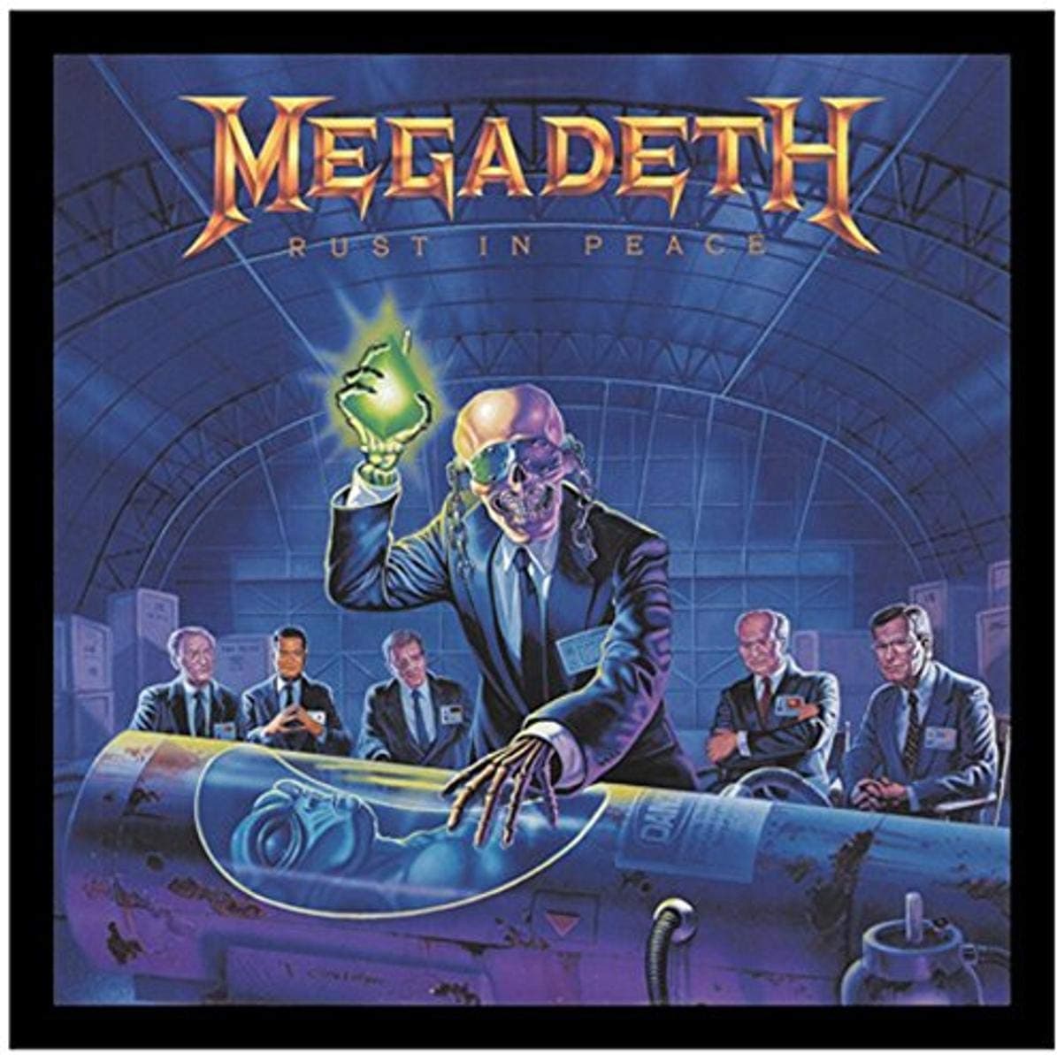 C&D Visionary Application Megadeth Alien Patch, Black