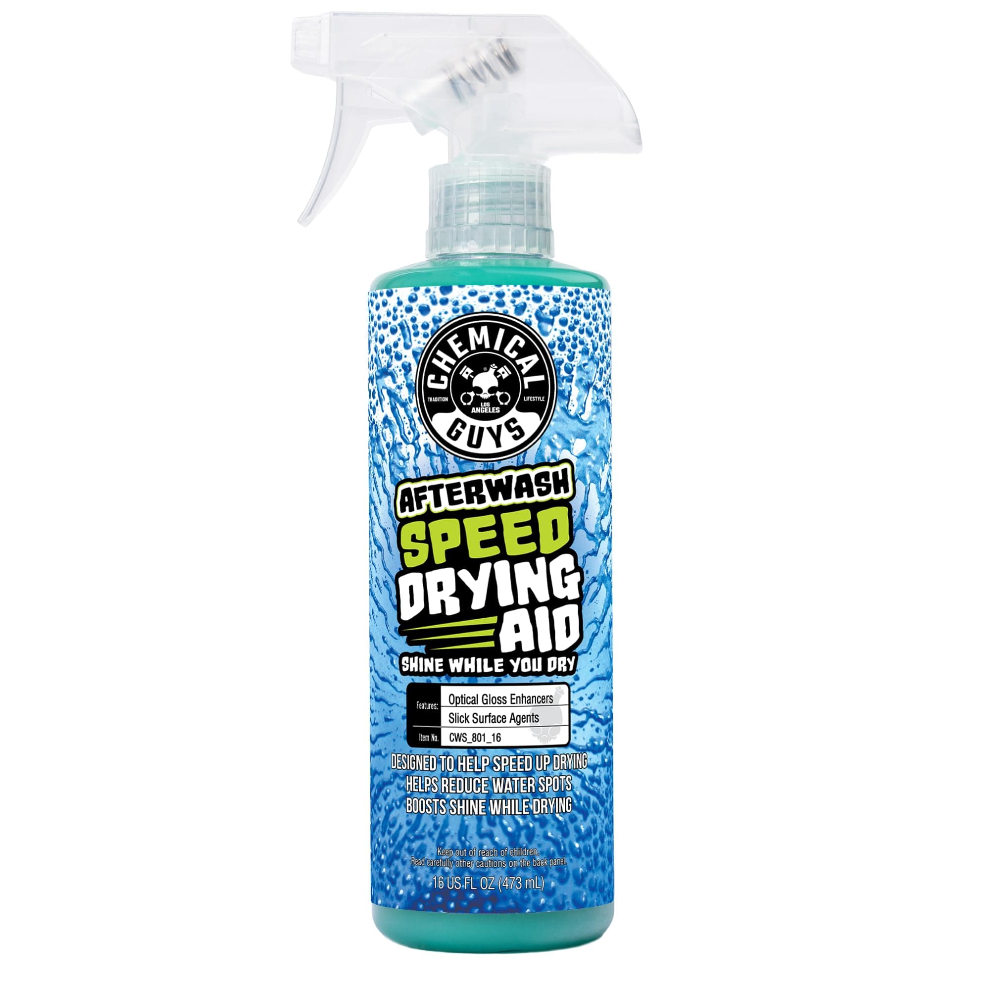 After Wash Shine While You Dry Drying Agent With Hybrid Gloss Technology, 16 oz., CWS_801_16