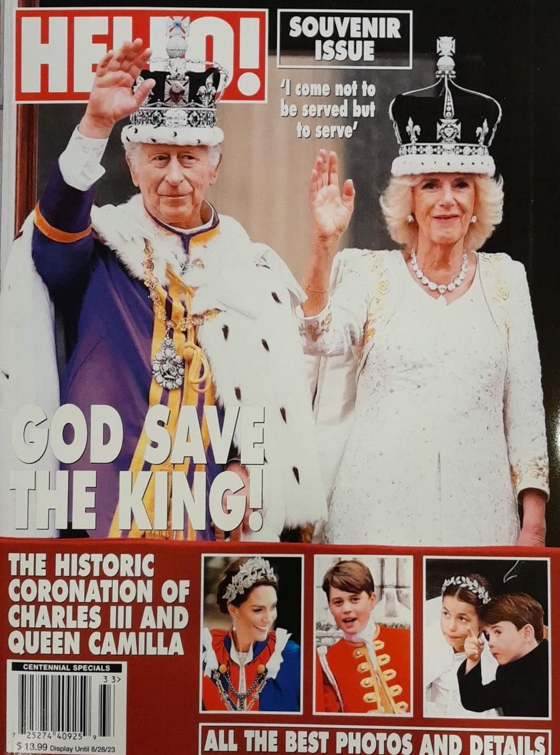 Hello USA King Charles Magazine Issue 33 The Historic Coronation Of Charles III And Queen Camilla