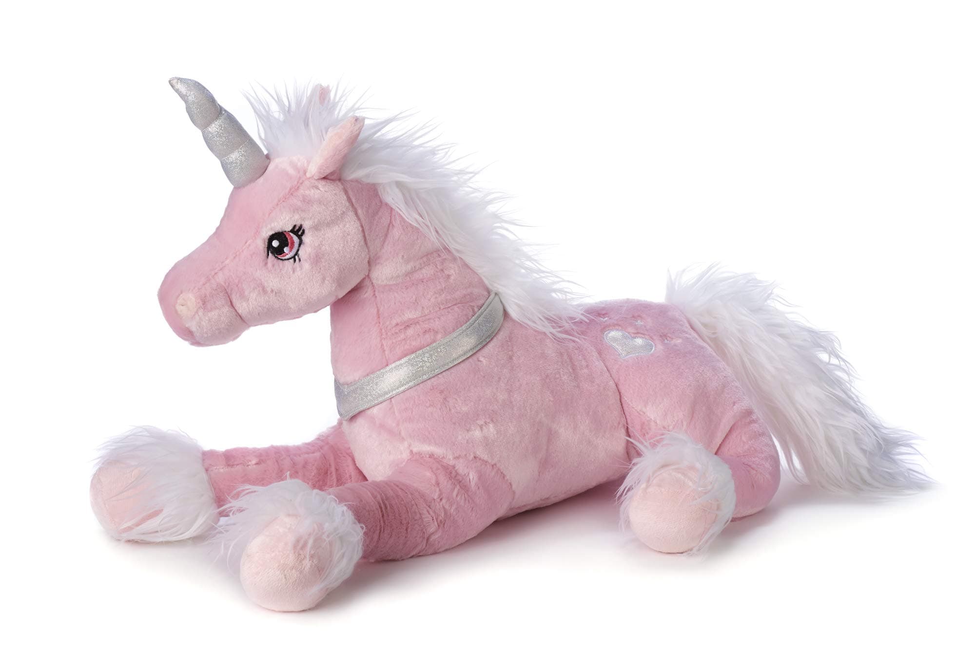 Deluxe Paws Unicorn - Pink and White with Heart - 50cm (20")