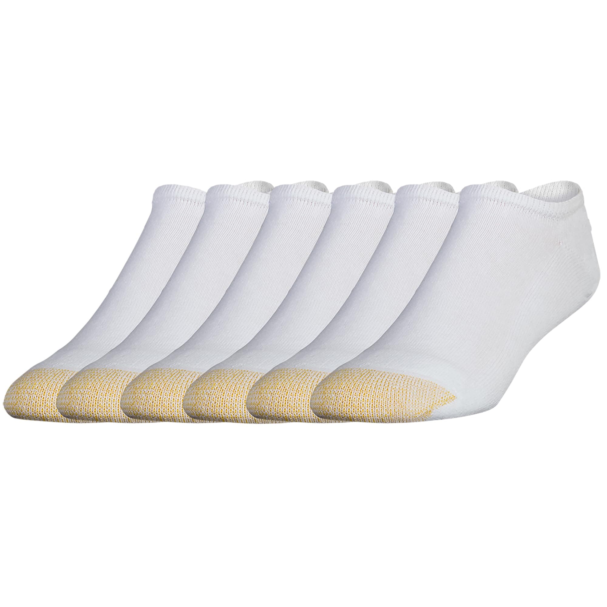 Men's 656f Cotton No Show Athletic Socks, Multipairs