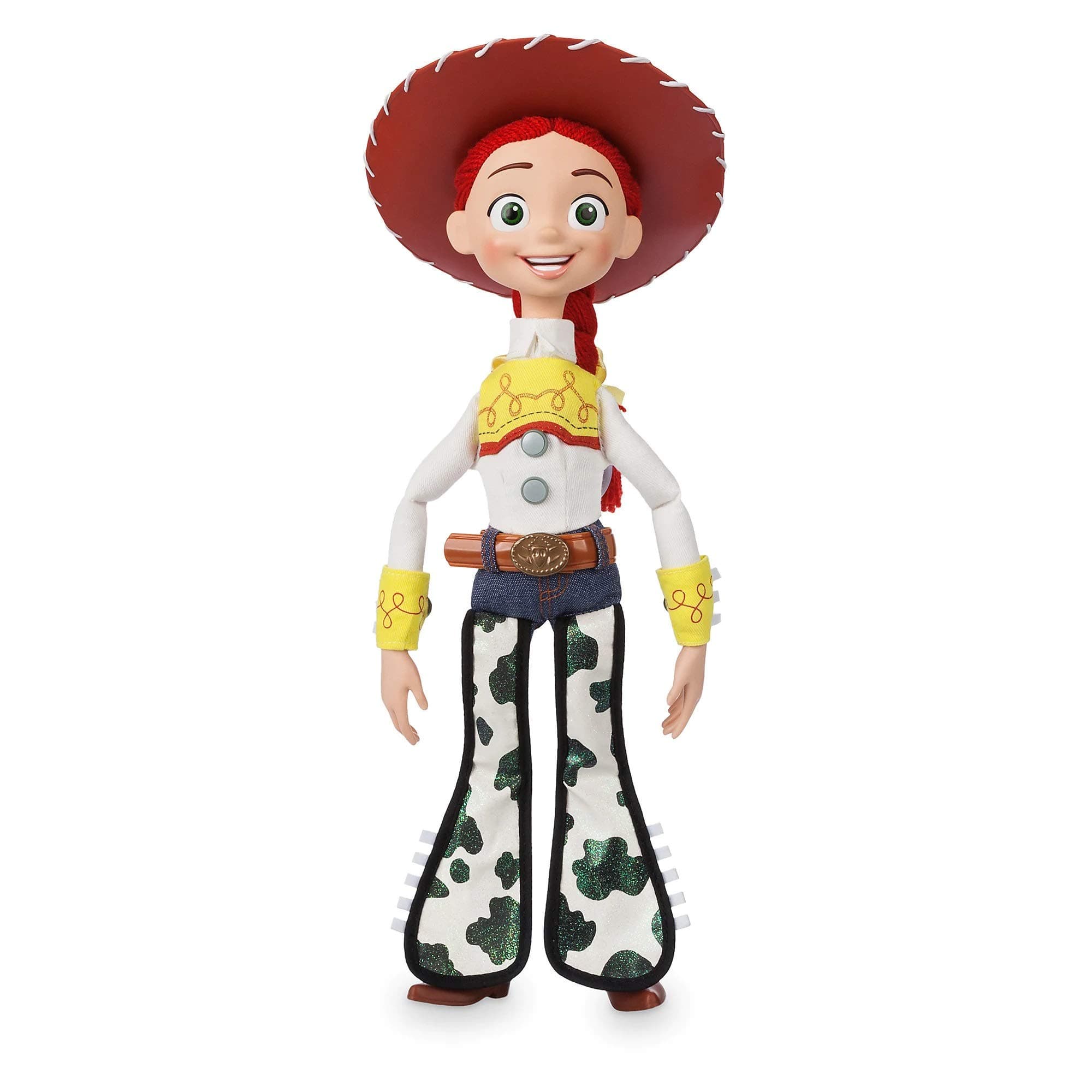 Disney Store Official Jessie Interactive Talking Action Figure from Toy Story, Features Sounds and Phrases, Interacts with Other Figures and Toys