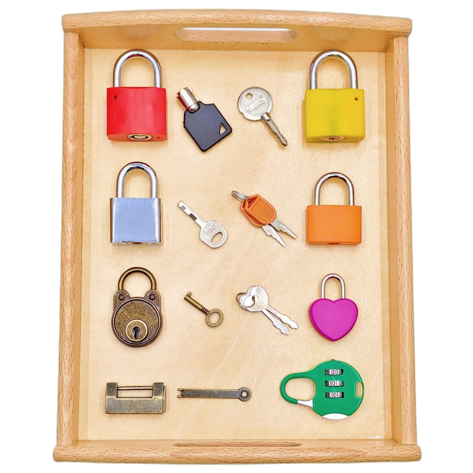 Lock and key toy