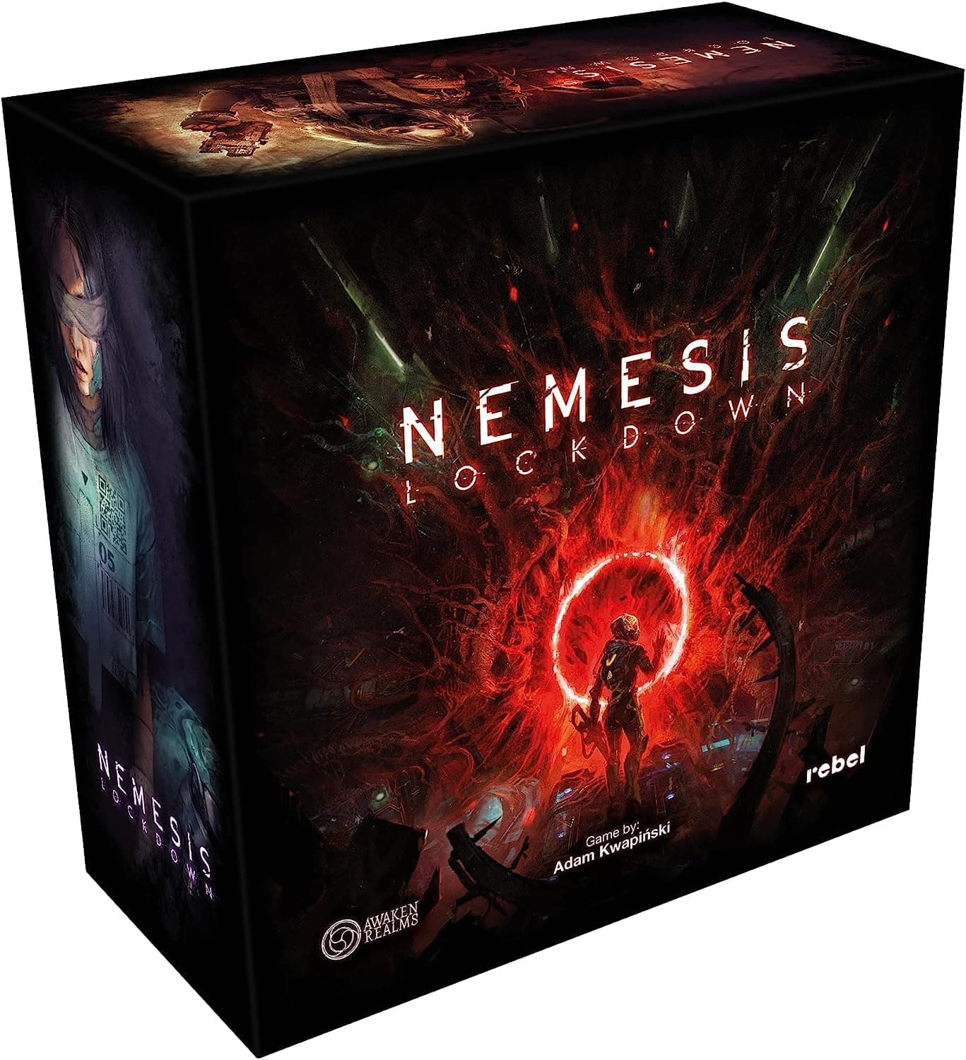 Awaken Realms, Nemesis, Lockdown, Board Game, Ages 14+, 1-5 Players, 90-180 Minutes Playing Time, Multicolor