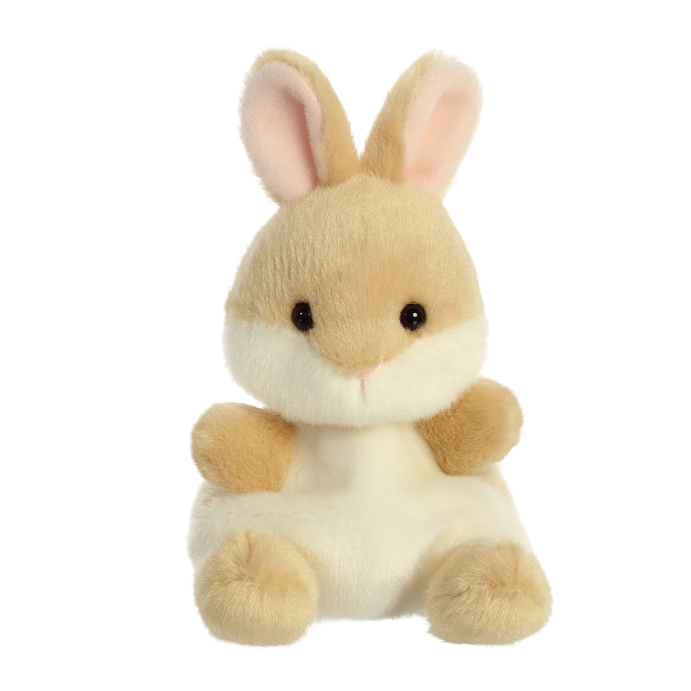 Adorable Palm Pals™ Ella Bunny™ Stuffed Animal - Fun Collectible Plush for Kids and Adult Collectors - Perfect for Decorating Rooms and Birthday Gifts - Brown 4.5 Inches