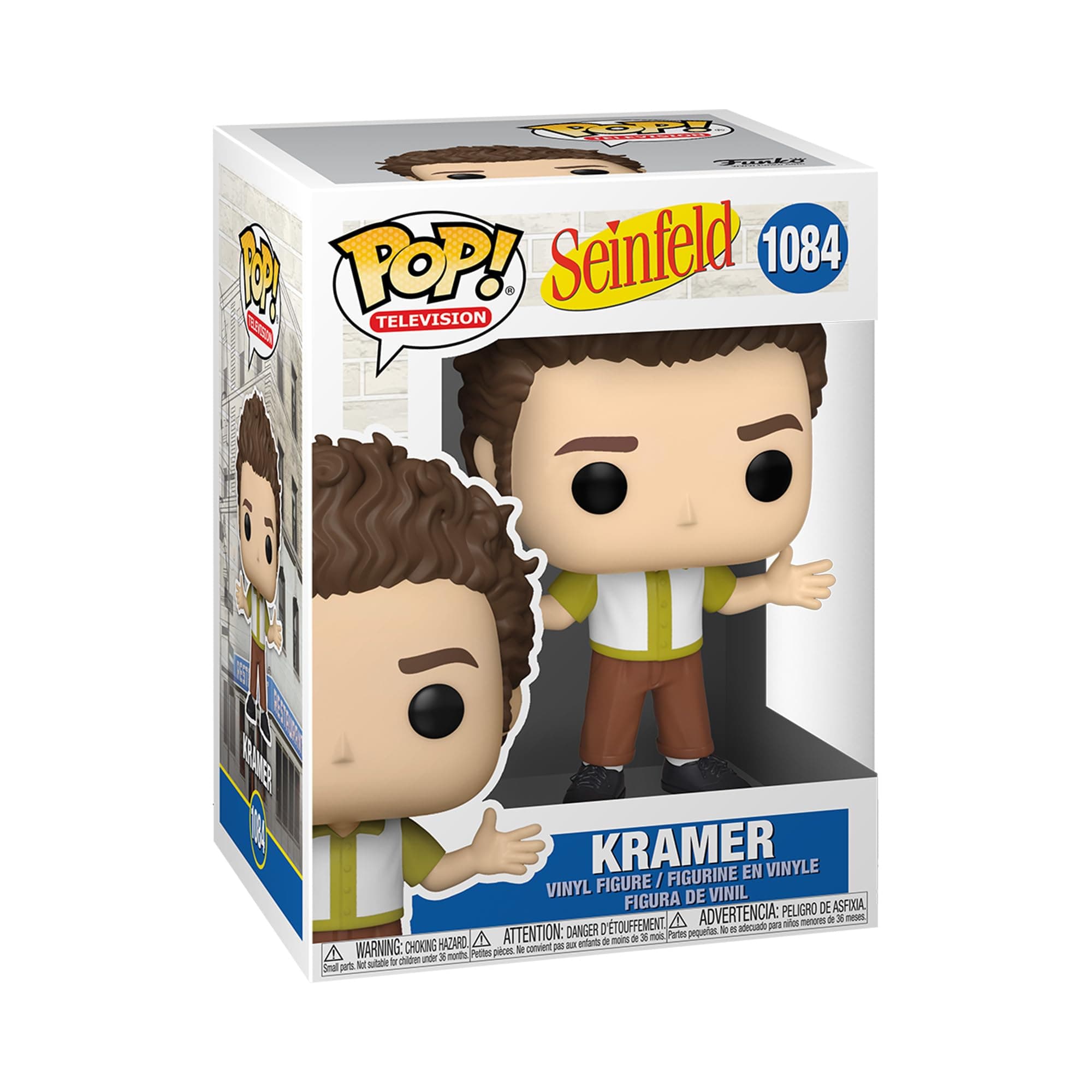 Funko POP! TV: Seinfeld - Kramer - Collectable Vinyl Figure - Gift Idea - Official Merchandise - Toys for Kids & Adults - TV Fans - Model Figure for Collectors and Display