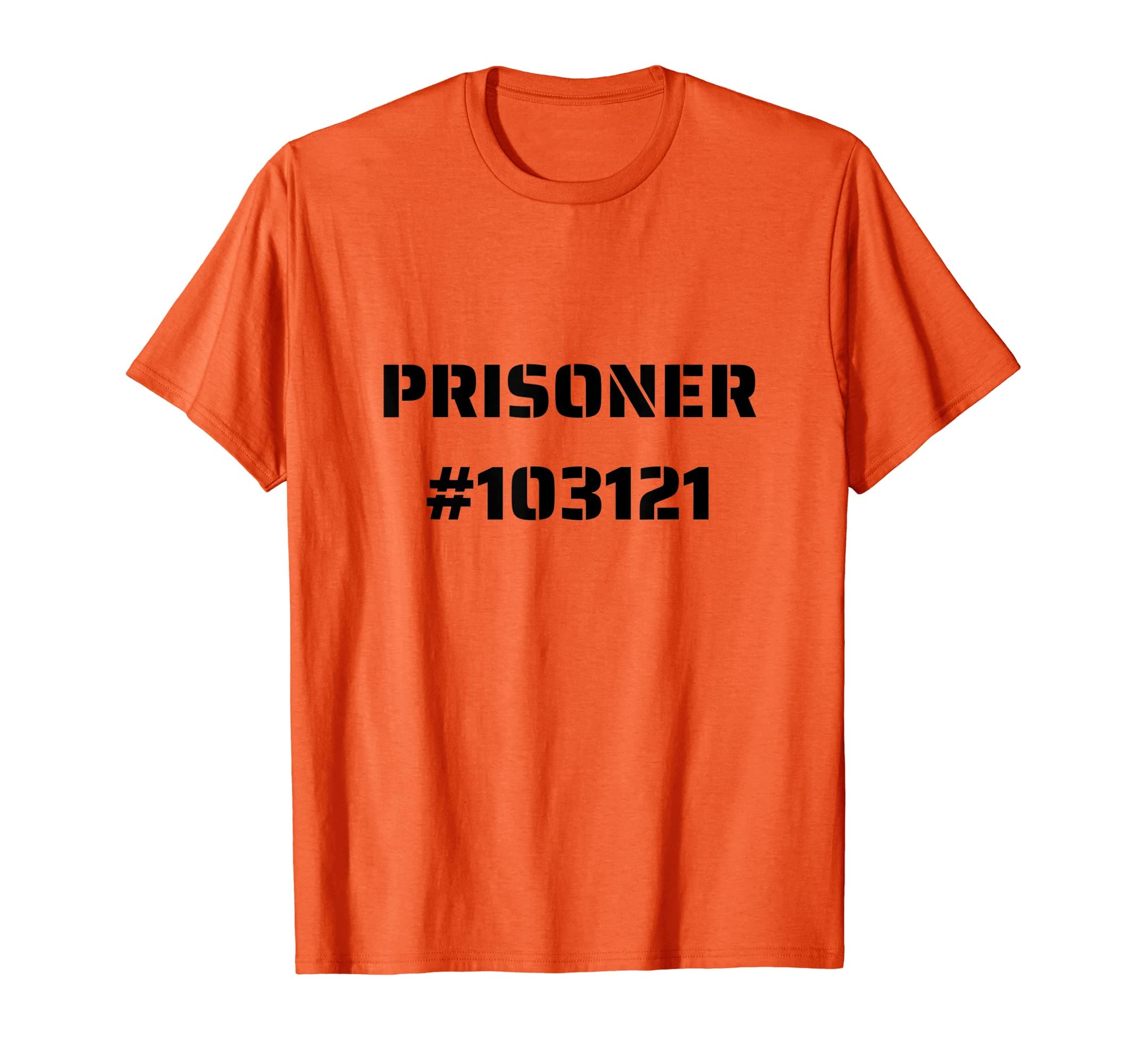 Jail Break Prison OutfitPrisoner Jailbreak Inmate Convict Orange halloween T-Shirt