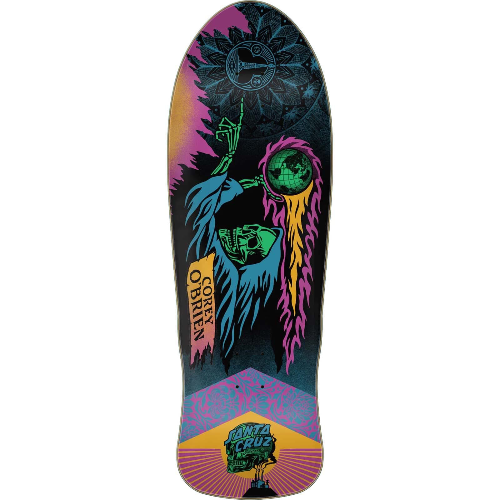 SANTA CRUZ Obrien Reaper by Shepard Fairey Reissue 9.85in x 30in Skateboard Decks