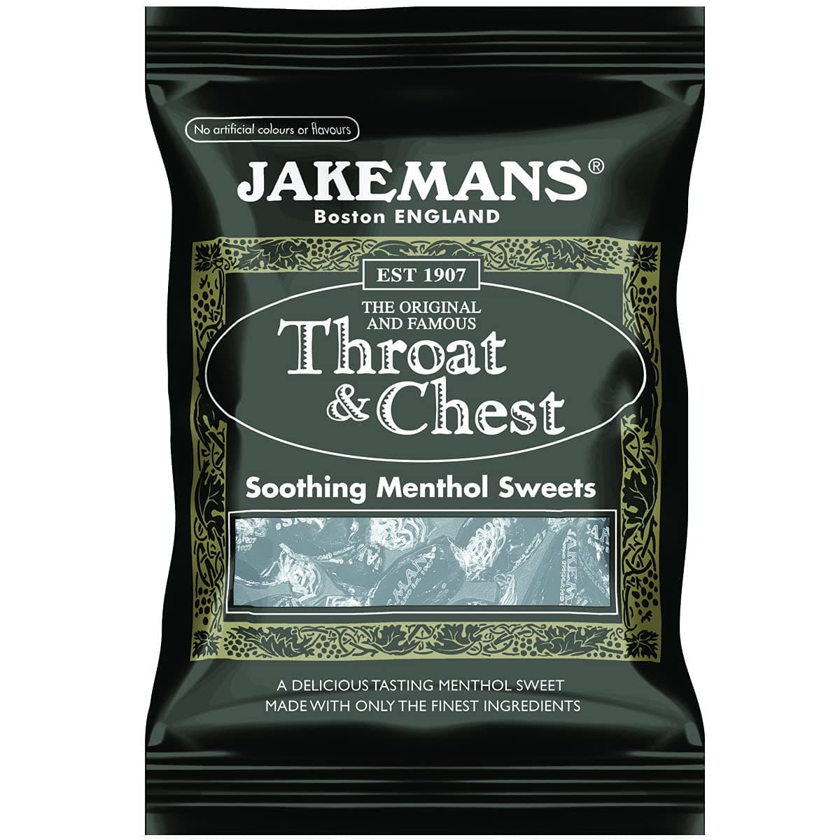Jakemans Throat and Chest Bags 100g (Pack of 10)