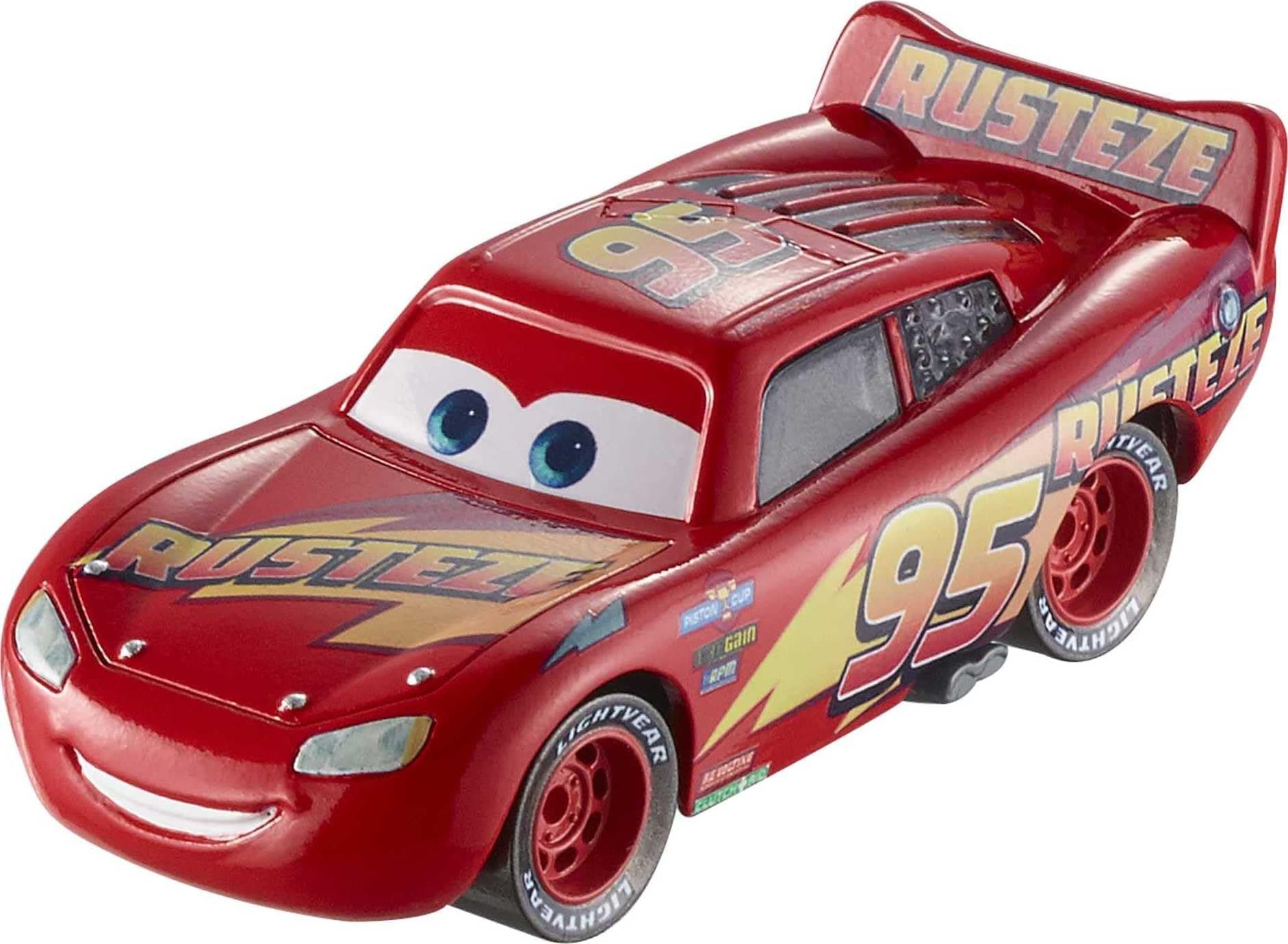 Disney Cars Rust-Eze Lightning McQueen Die-Cast Vehicle English Version