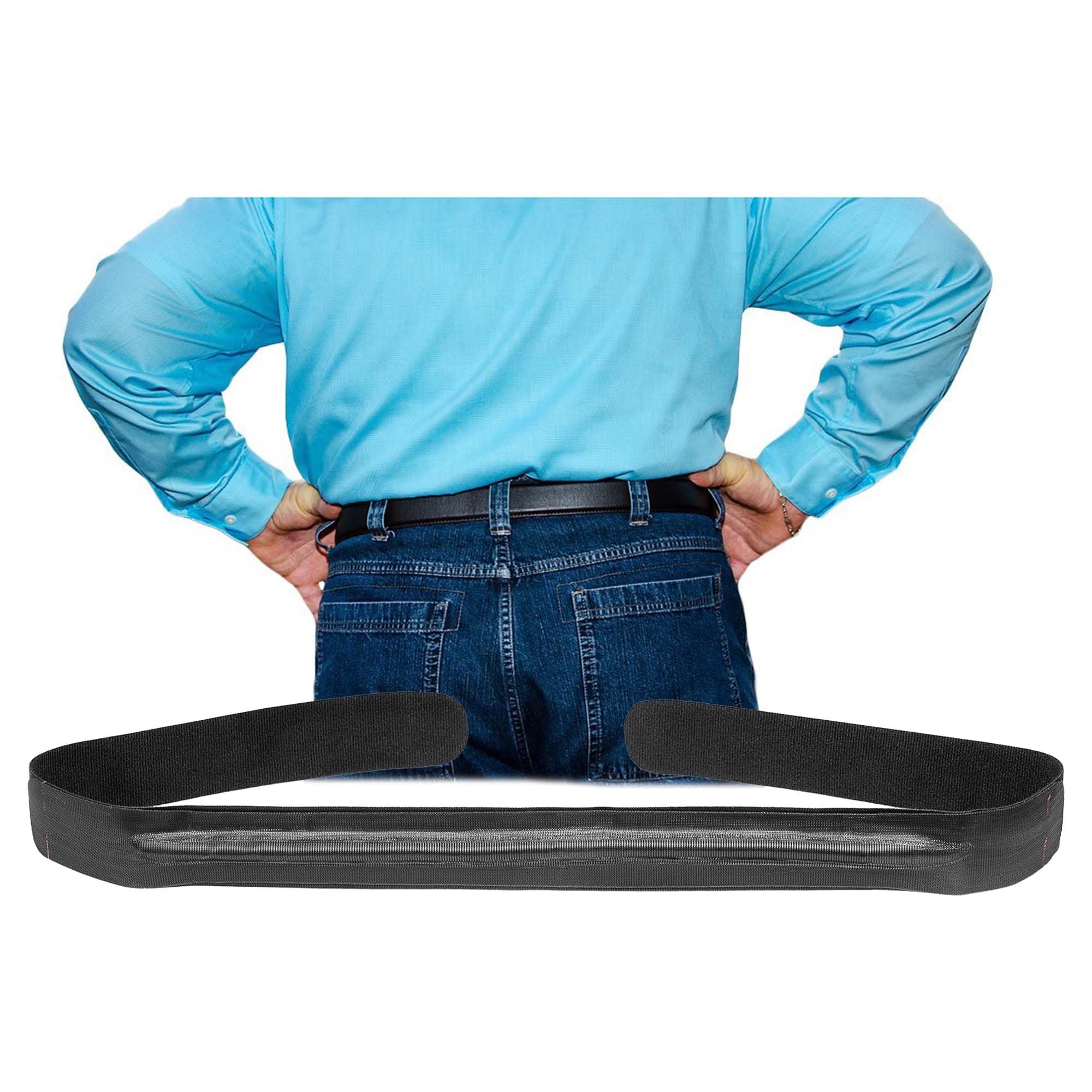 Hidden BELT Pant Suspender for Men - Keeps up Pants, Shorts, Scrubs & Sweatpants Without Suspenders