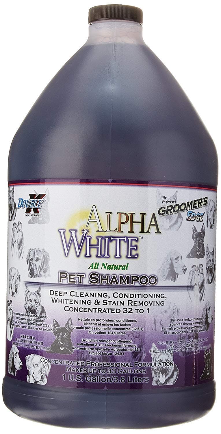 Groomers Edge Alpha White Shampoo, 1 Gallon