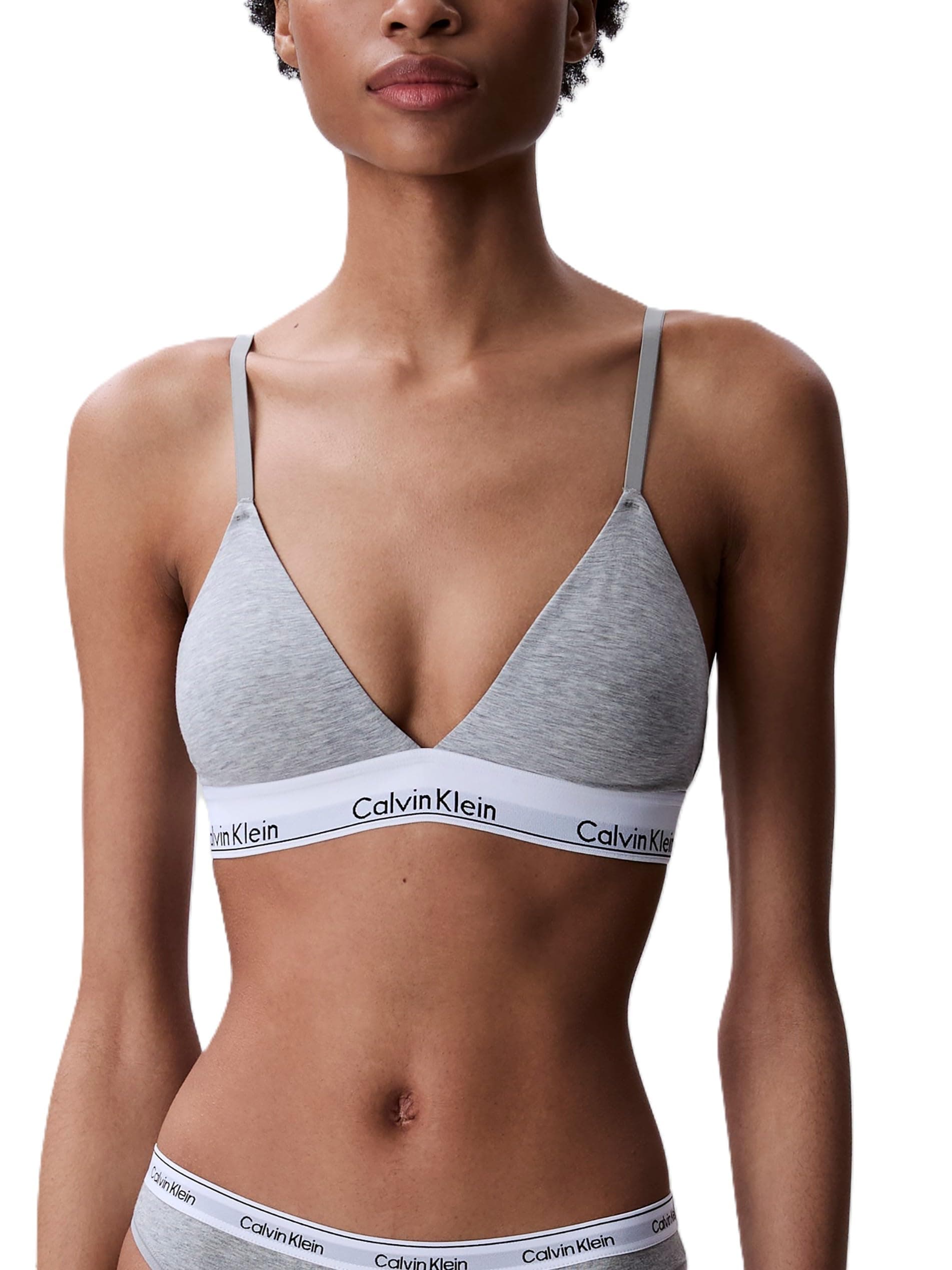 Women's Modern Cotton Lightly Lined Triangle Wireless Bralette