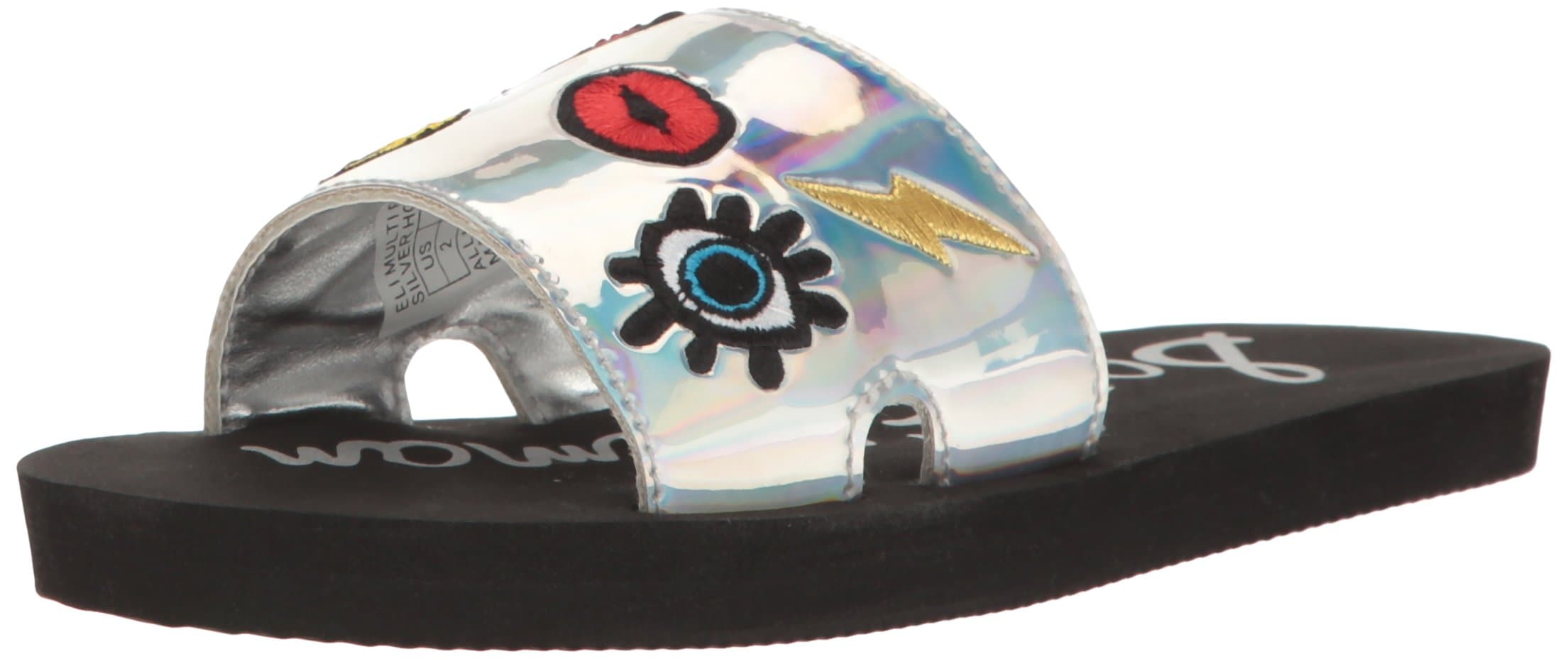 Sam Edelman Kids Unisex-Child Eli Multi Patch Slide Slipper