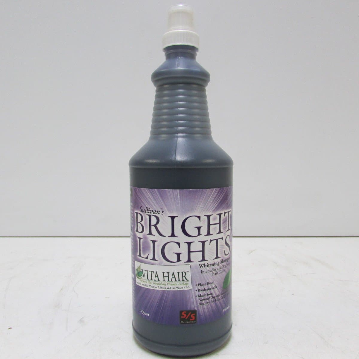 Sullivan's 32 Fl Oz Bright Lights Whitening Shampoo Plant Based Biodegradable Vita Hair