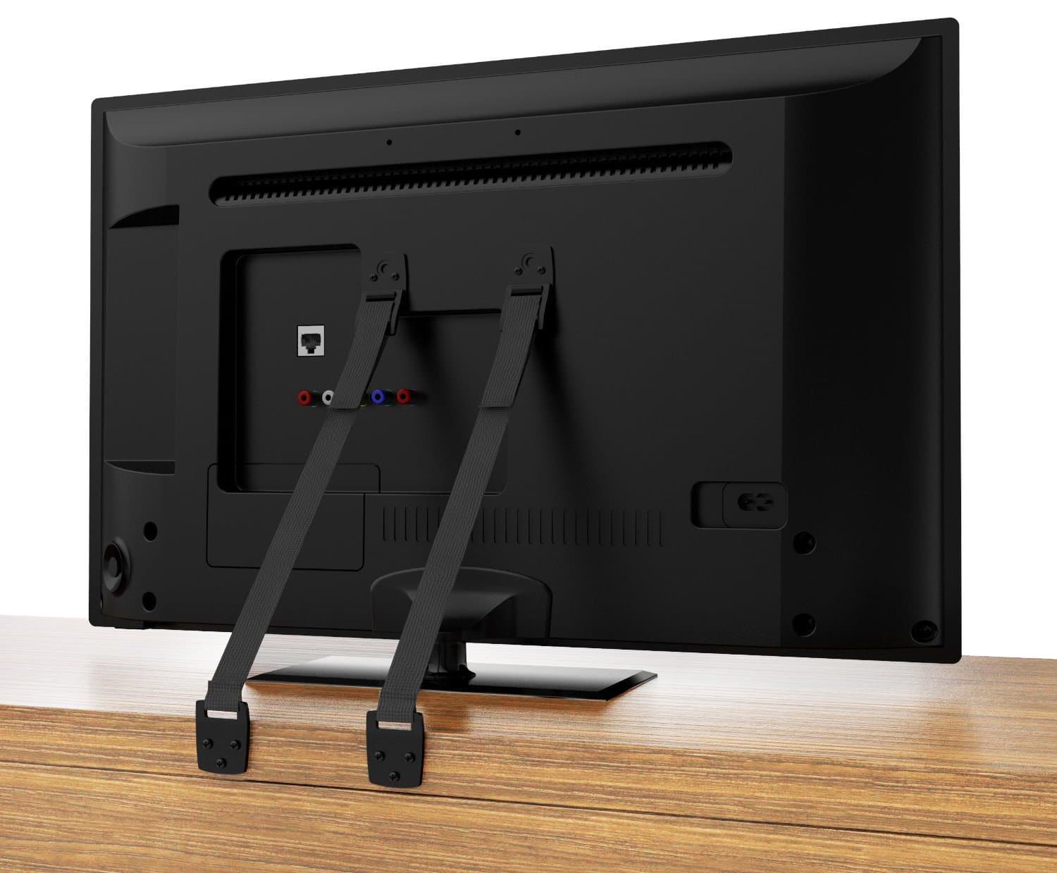 TV & Furniture Anti-Tip Straps with Mounting Hardware