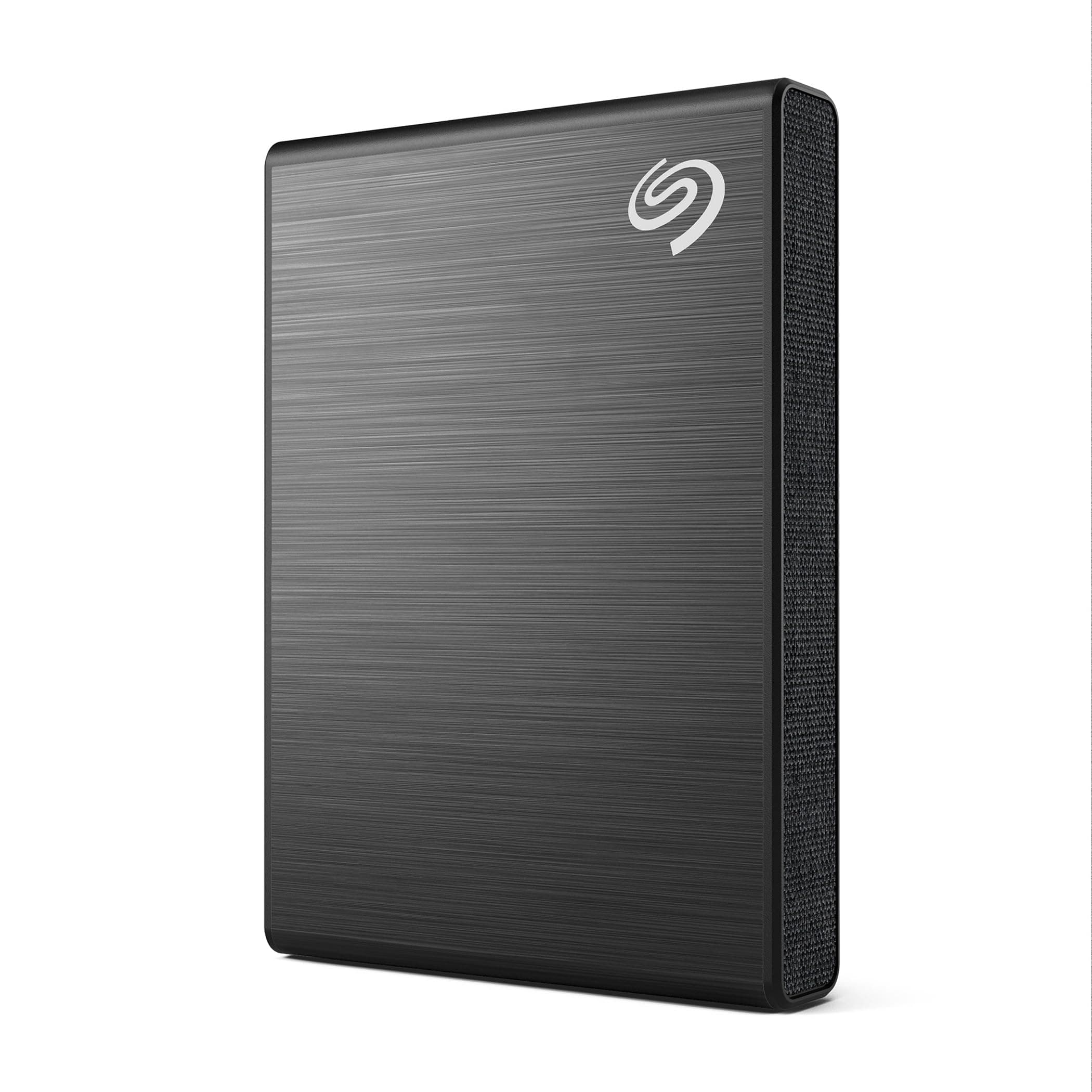 One Touch SSD 1TB External SSD Portable – Black, speeds up to 1030MB/s, 6mo Mylio Photo+ subscription, 6mo Dropbox Backup Plan​ and Rescue Services (STKG1000400)