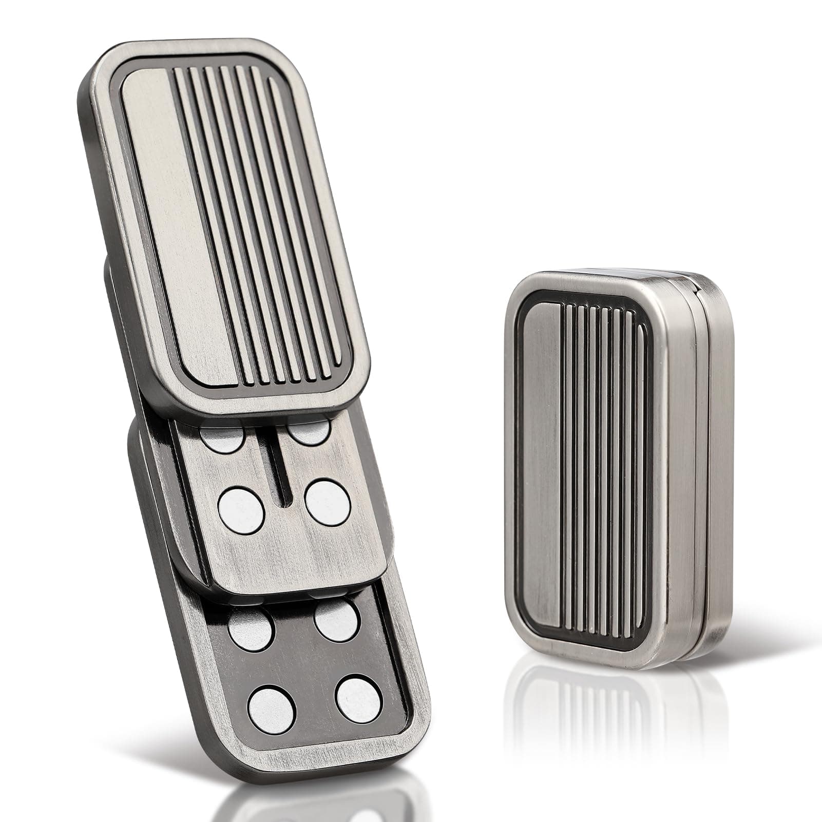 EDC Metal Fidget Slider Toys- Stress Relief EDC Fidget Slider Casual Metal Adult's Hand Toys Office Desk Toys Gifts Stress Toys for Adults