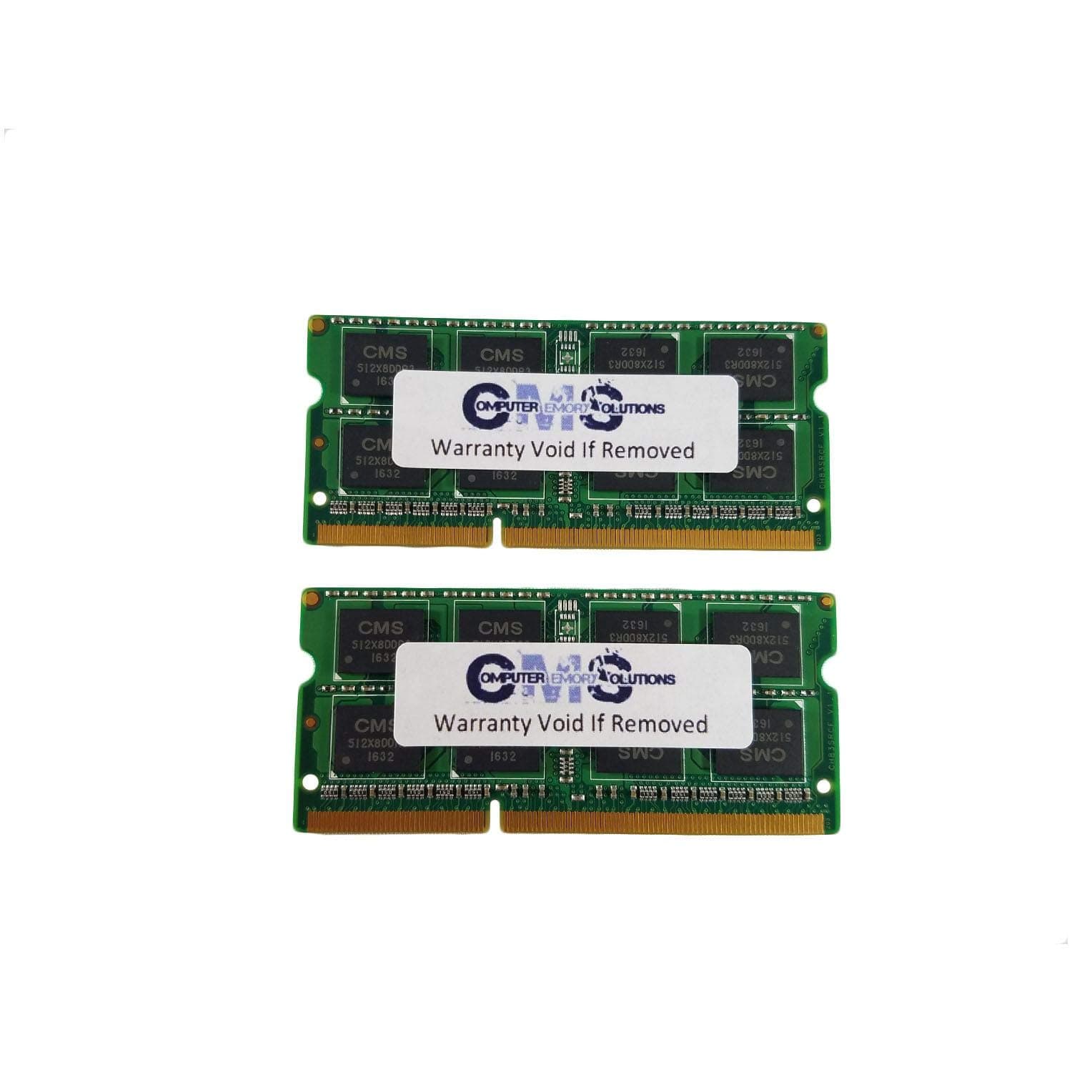 CMS 16GB (2X8GB) DDR3 12800 1600MHz Non ECC SODIMM Memory Ram Upgrade Compatible with Lenovo® Ideapad P500 Series - A7