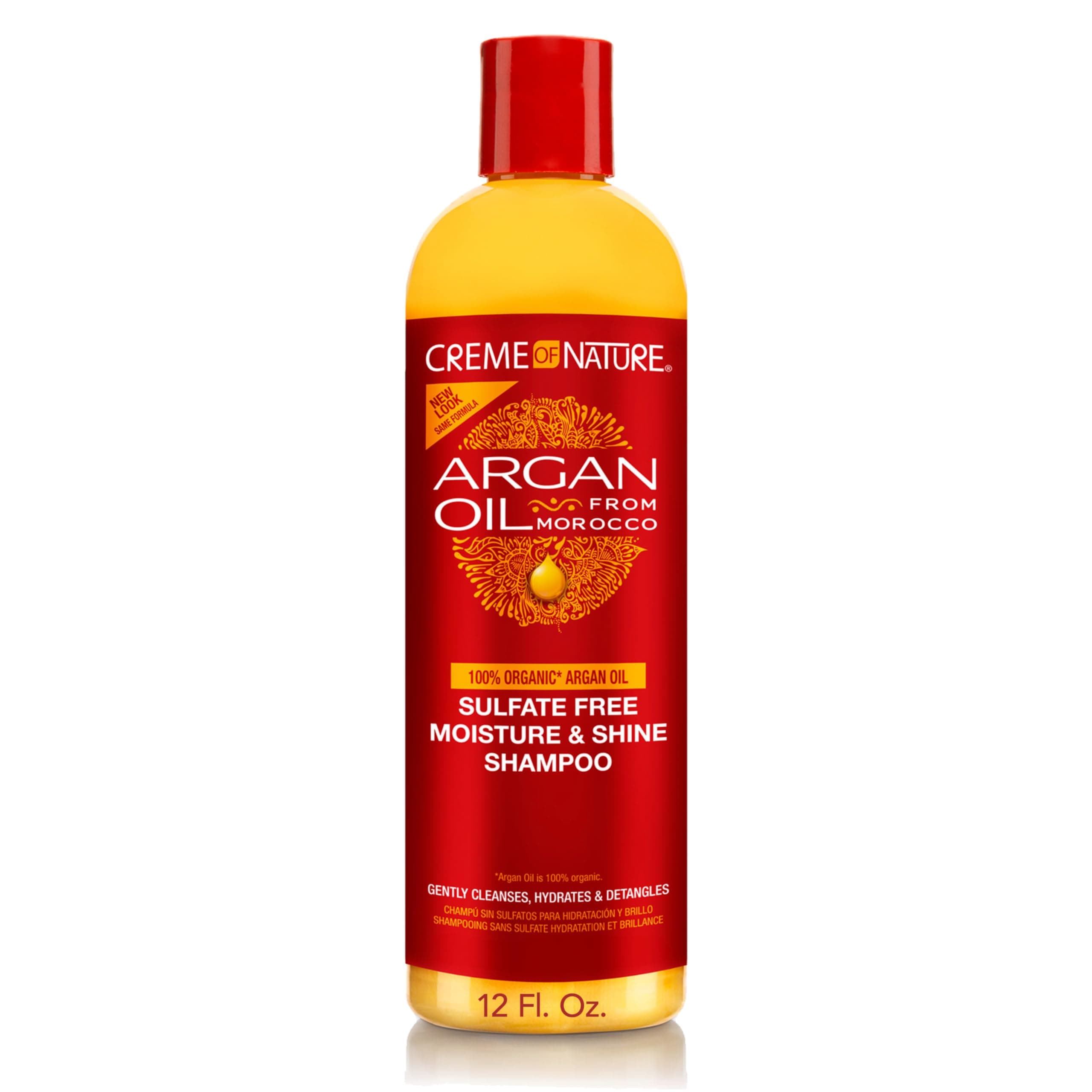 Creme of Nature Argan Oil From Morocco Moisture & Shine Sulfate-Free Shampoo, 354 ml